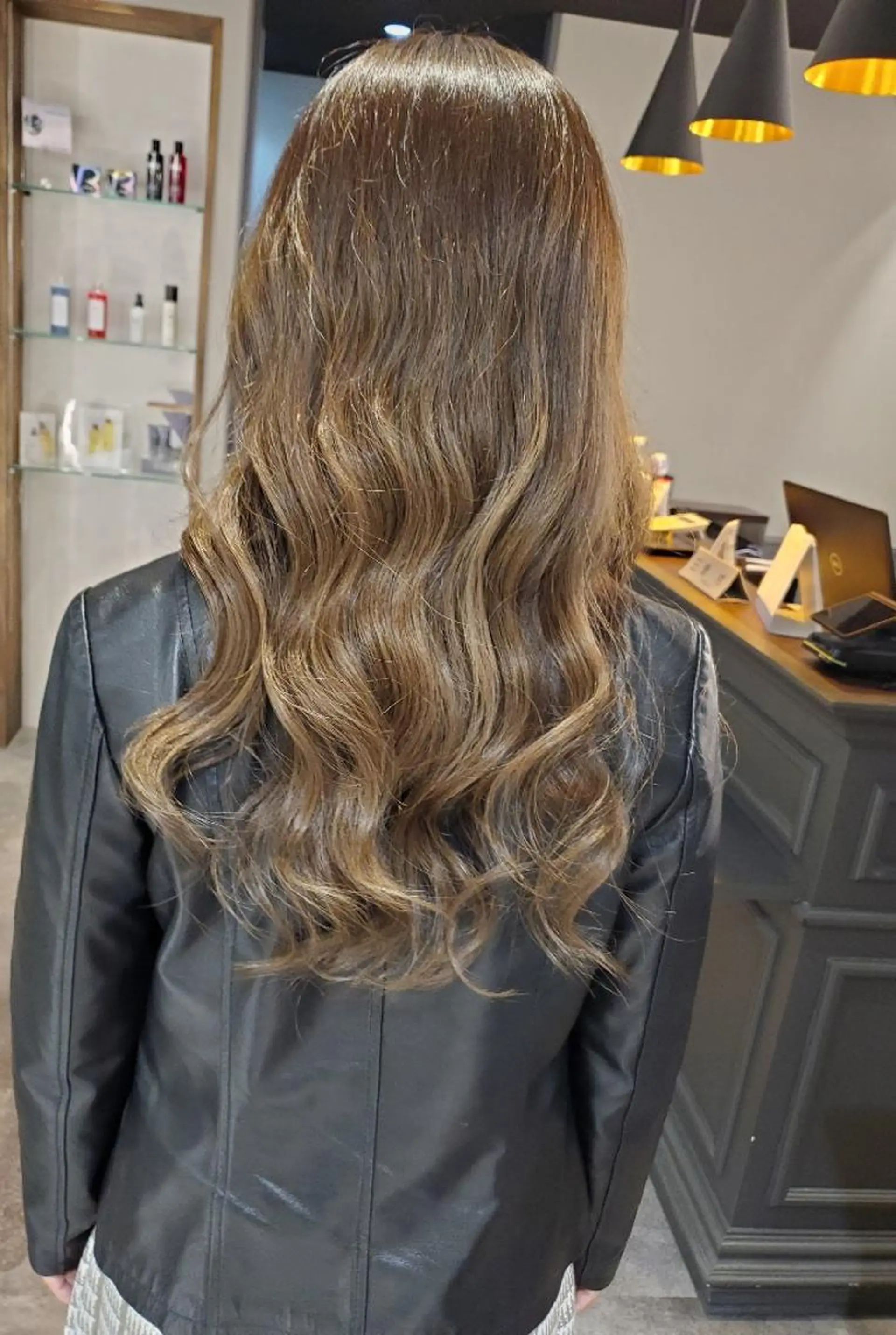 ロング レイヤーカット 難波/白髪ぼかし/ KAORIのヘアスタイル