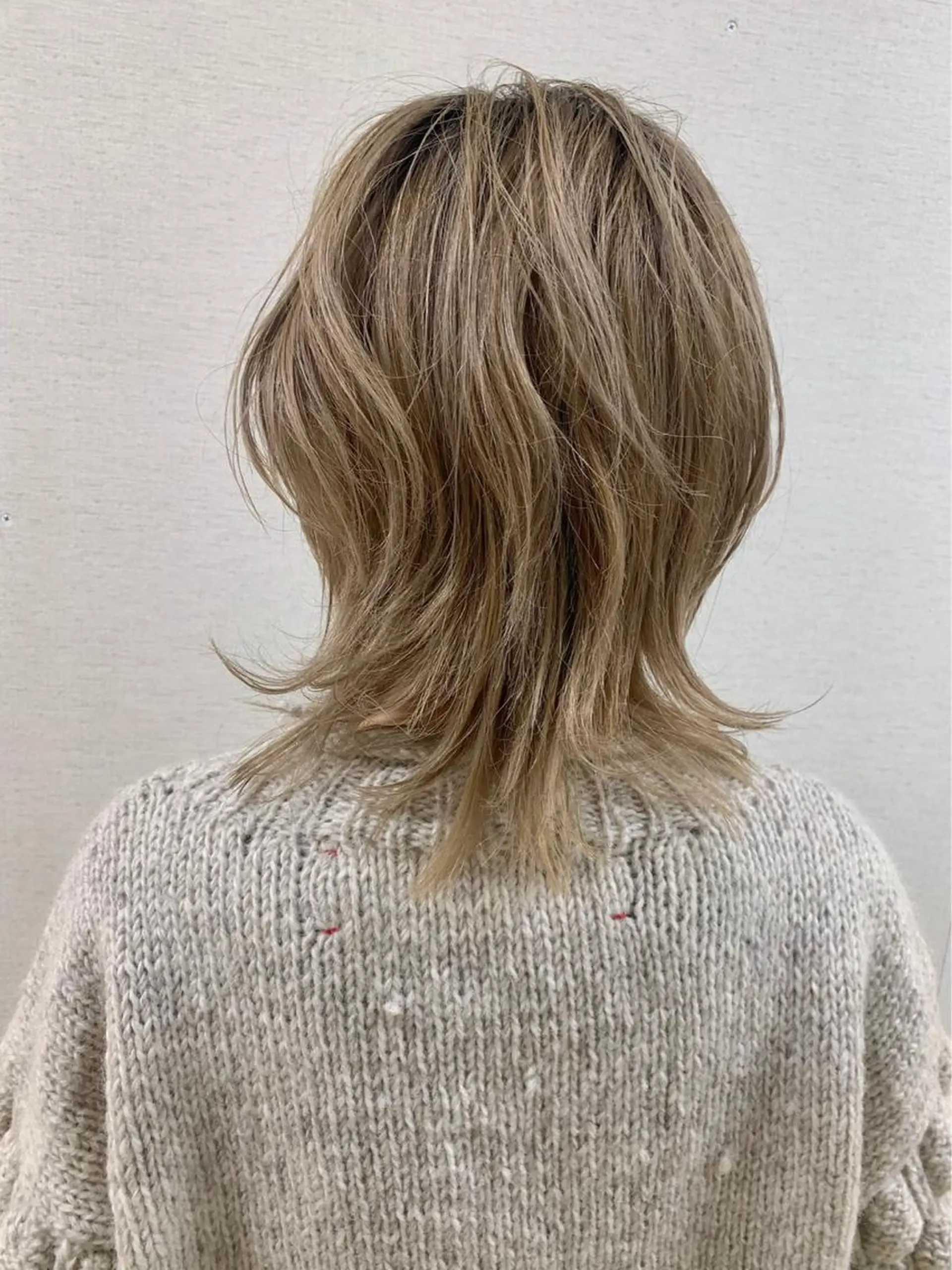 ミディアム ハイレイヤー レイヤーカット 似合わせカット ウルフカット ウルフレイヤー 福元友梨 ディレクター✂️のヘアスタイル