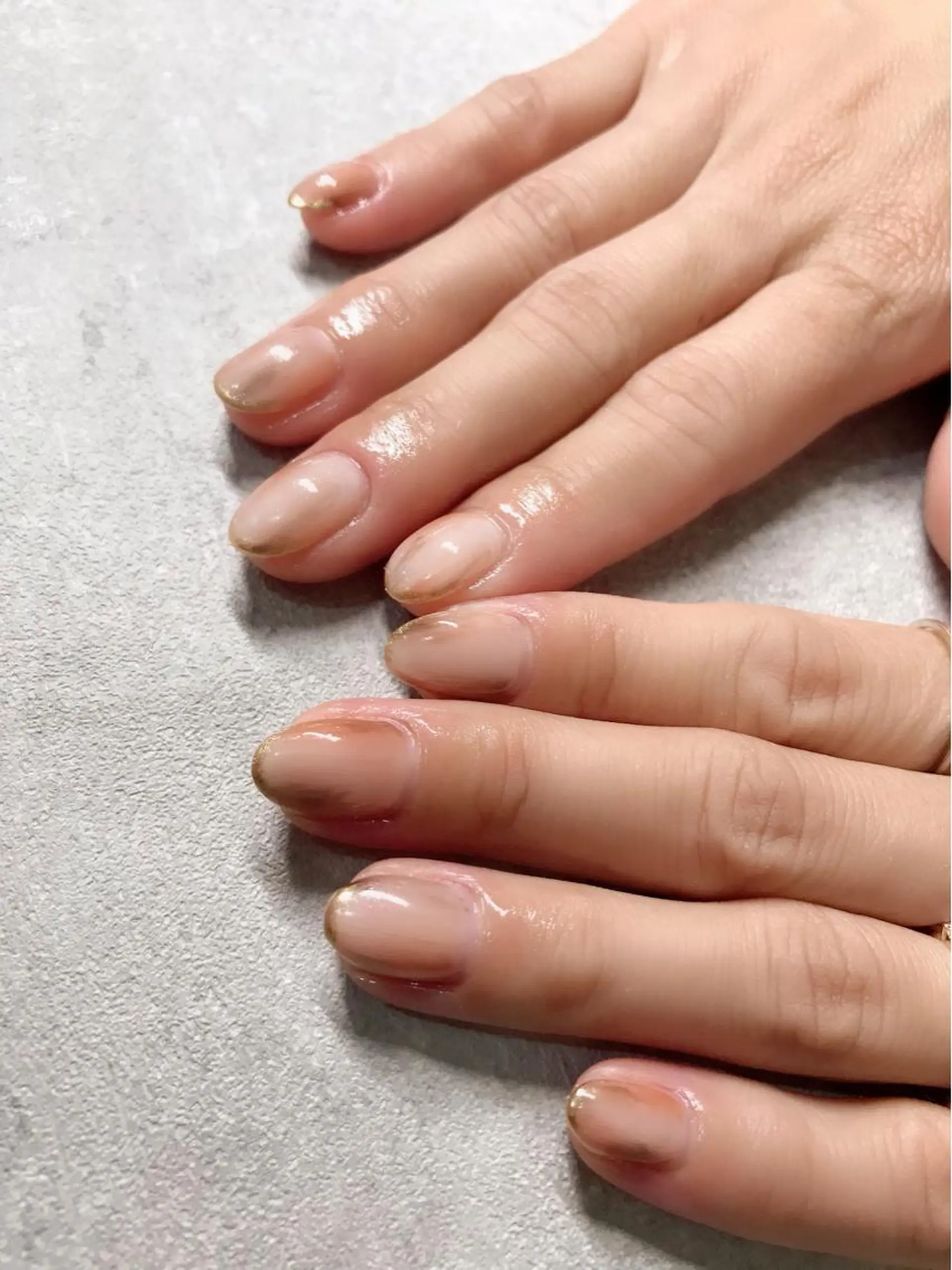 ネイル アートネイル ニュアンスネイル Olive nail salon所属・kawaguchi yukiのネイルデザイン