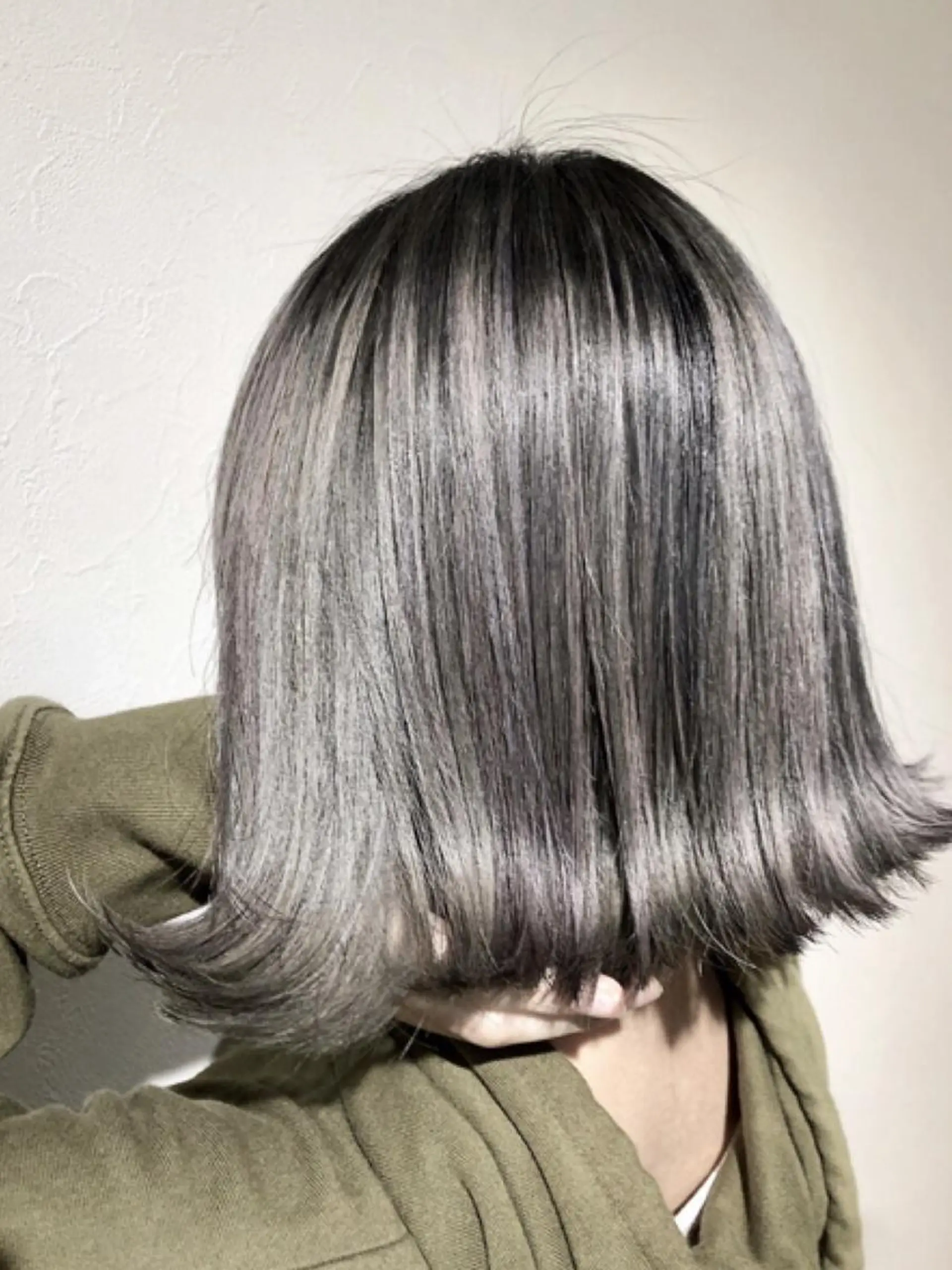 ロング カラー パーマ ヘアアレンジ Device ディバイスのヘアスタイル