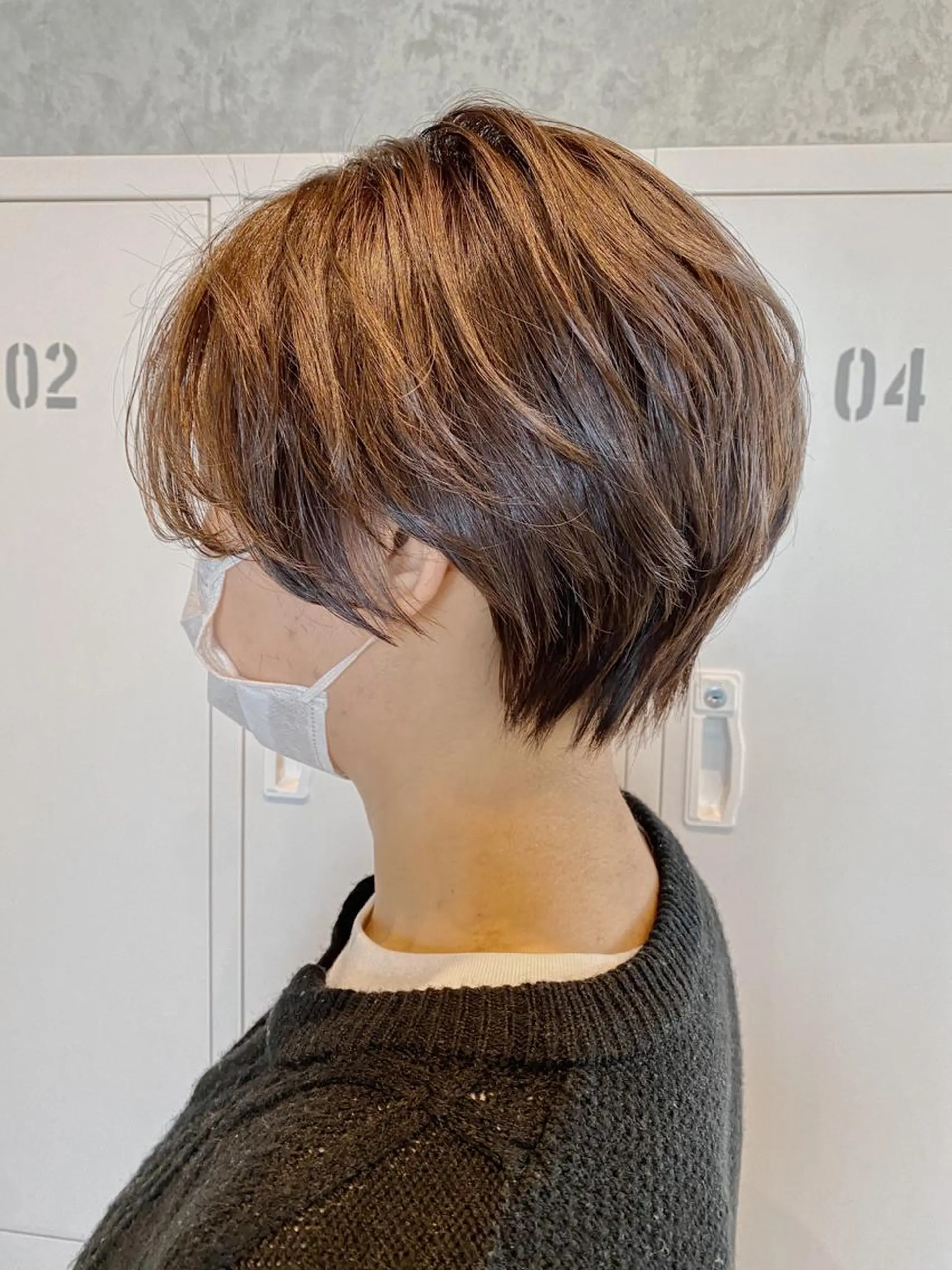 ショート Strawberry所属・原田 志保のヘアスタイル