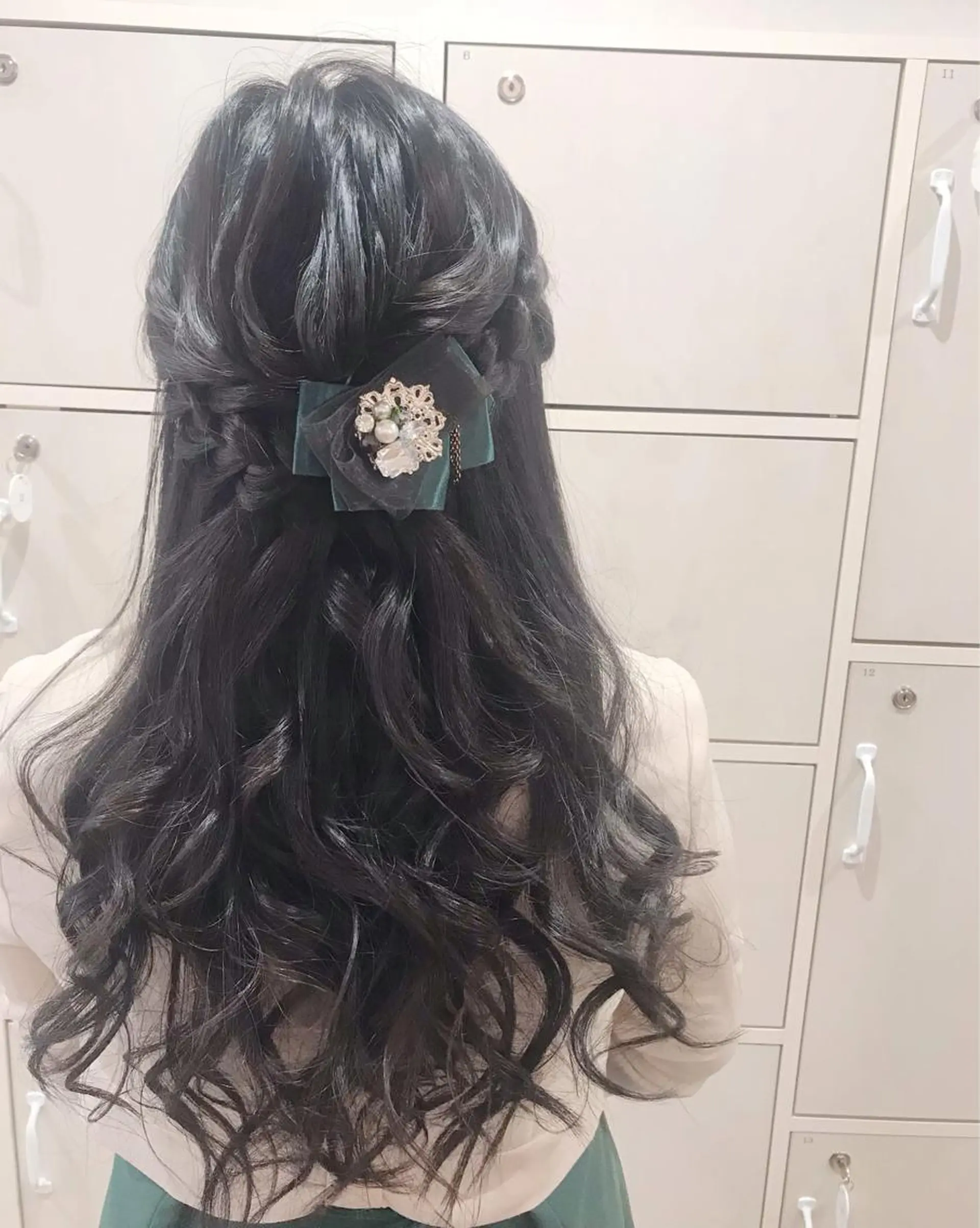 ヘアアレンジ ハーフアップ ヘアセット GRANLUSSO 〜グランルッソ駅前店所属・木口 嘉美のヘアスタイル