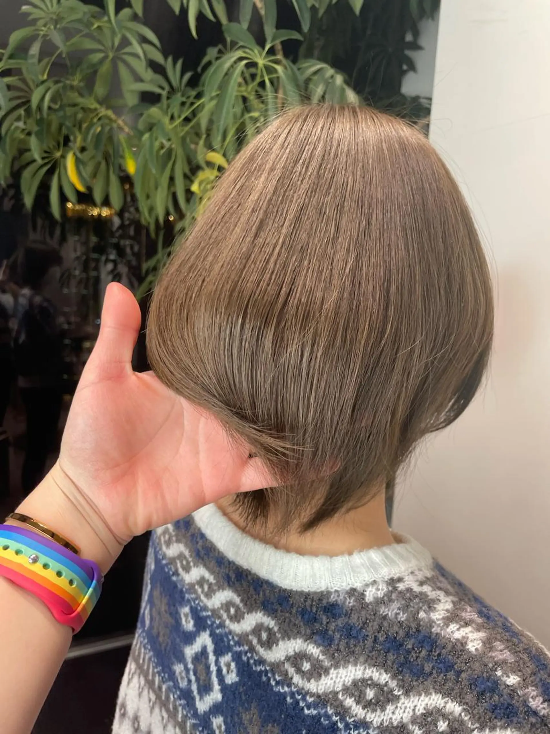 ショート カラー 艶カラーリスト 🌈銀座🌈牛込萌香のヘアスタイル