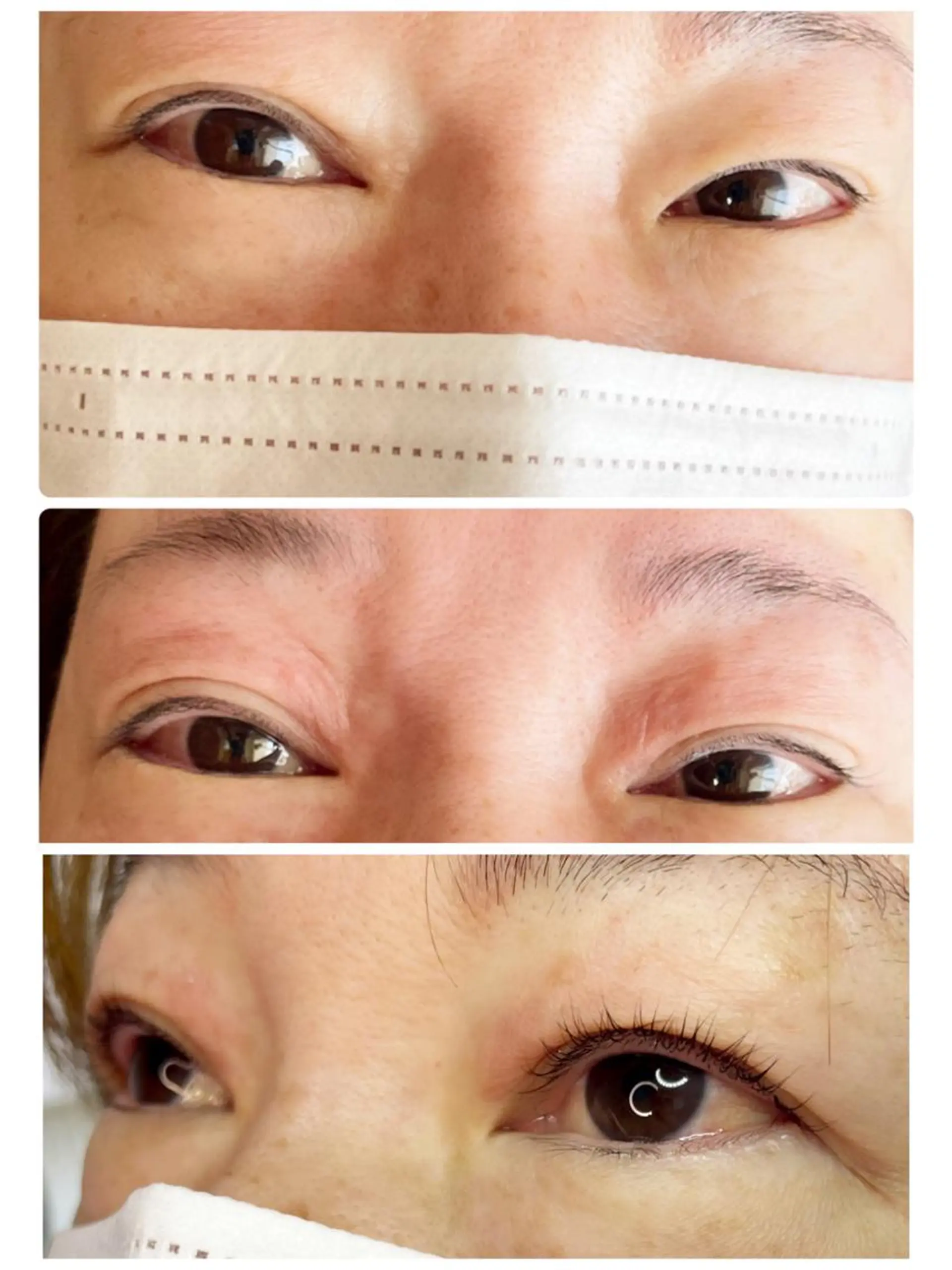 マツエク・マツパ アイブロウ 眉カラー フラットラッシュ パリジェンヌラッシュリフト まつげパーマ ボリュームラッシュ salonde CHANELのマツエク・マツパデザイン