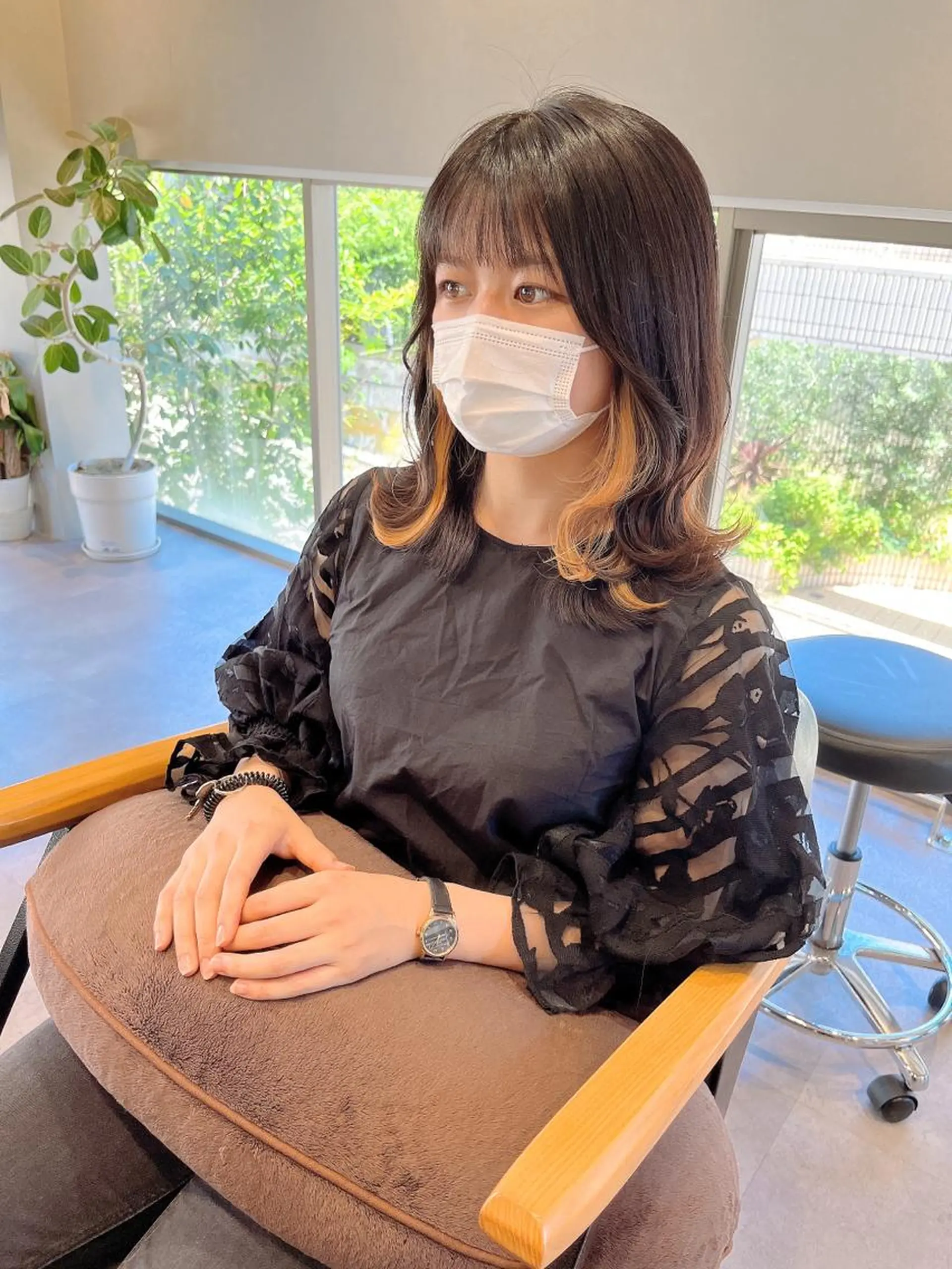 ミディアム カット ヘアカラー ヘッドスパ 佐藤優太朗 似合わせ/髪質改善のヘアスタイル