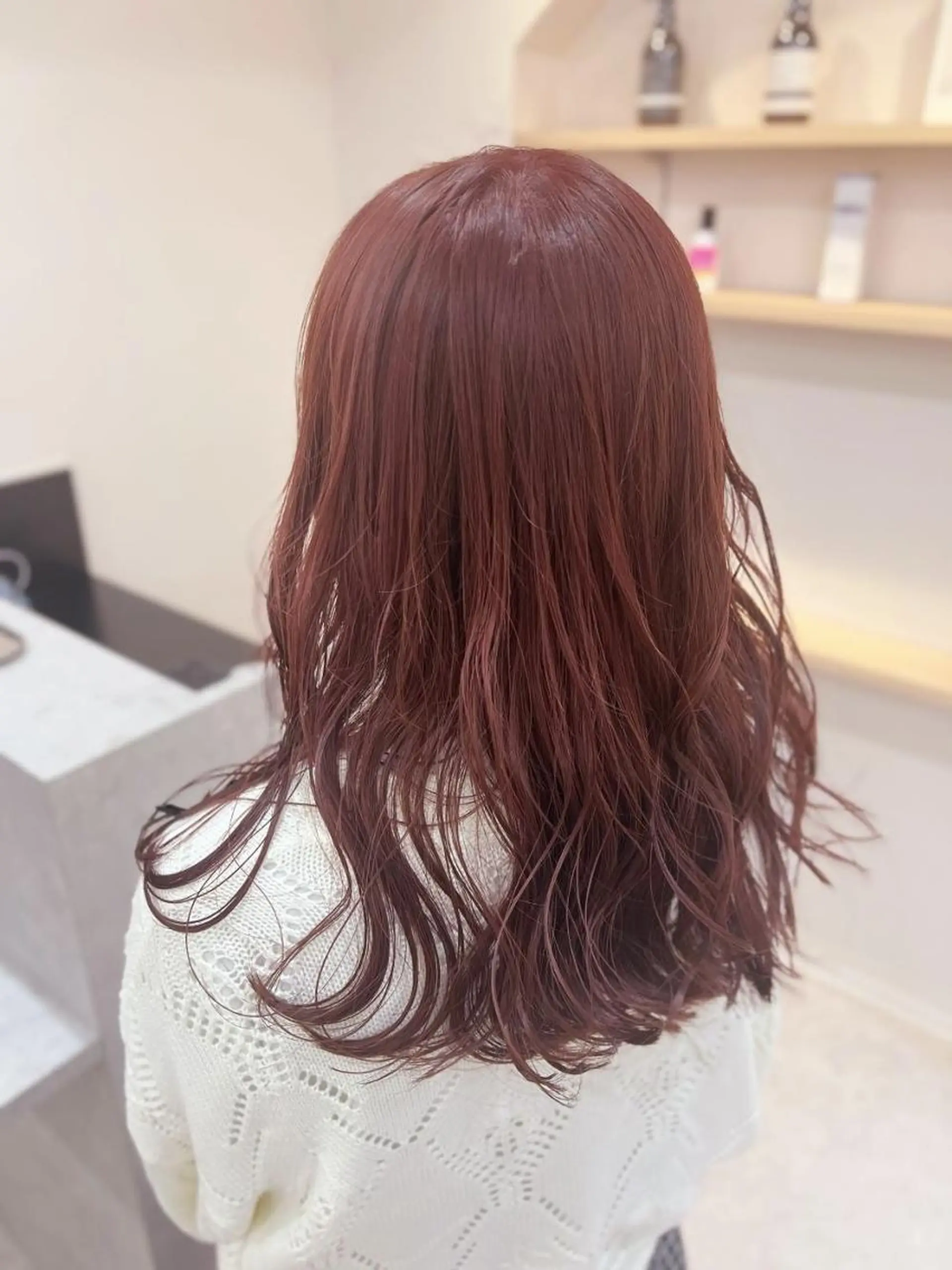 セミロング カラー ✨【公式】 juhl.横浜✨のヘアスタイル