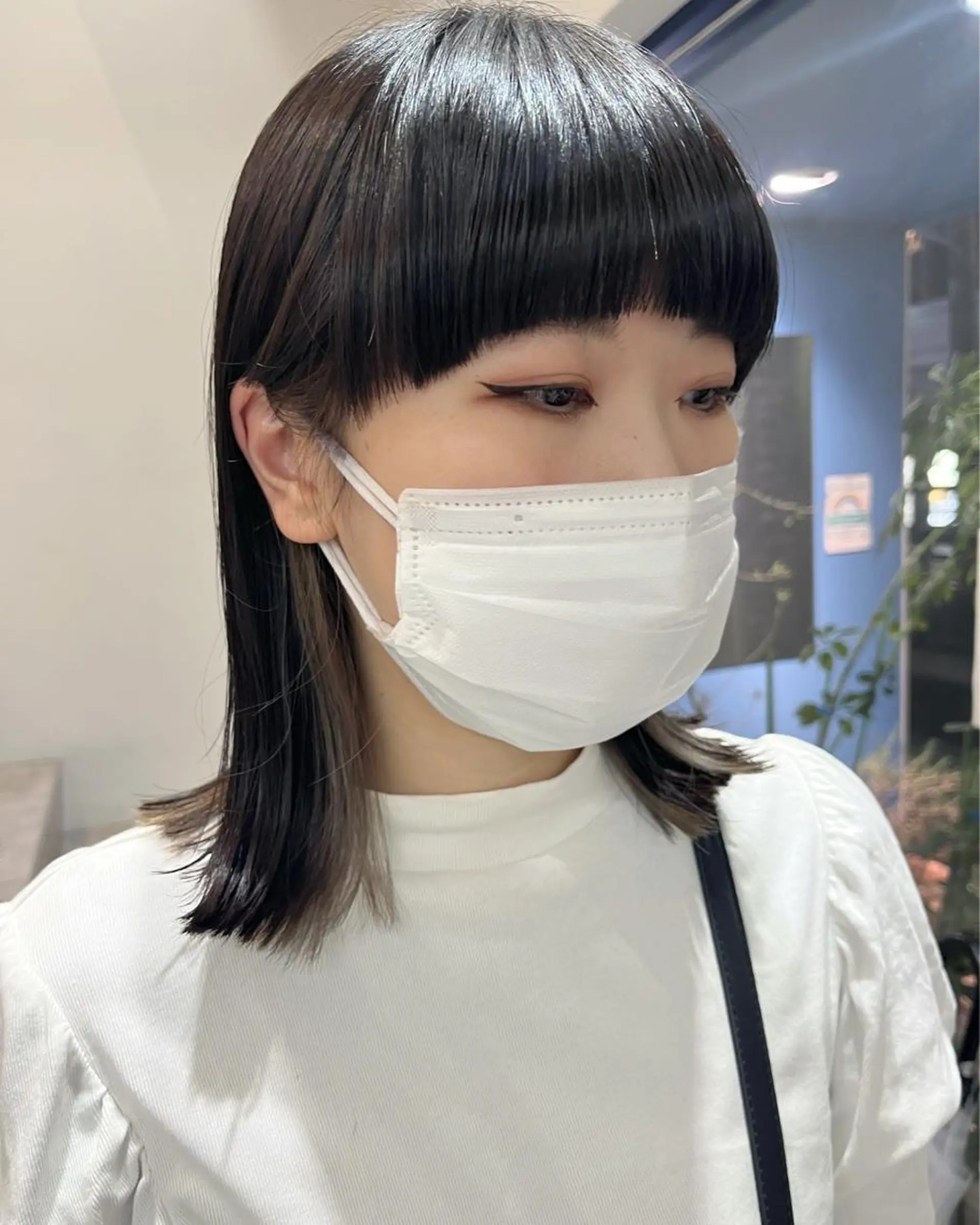 ミディアム カラー ニュアンスヘア☆樋口 希世☆のヘアスタイル