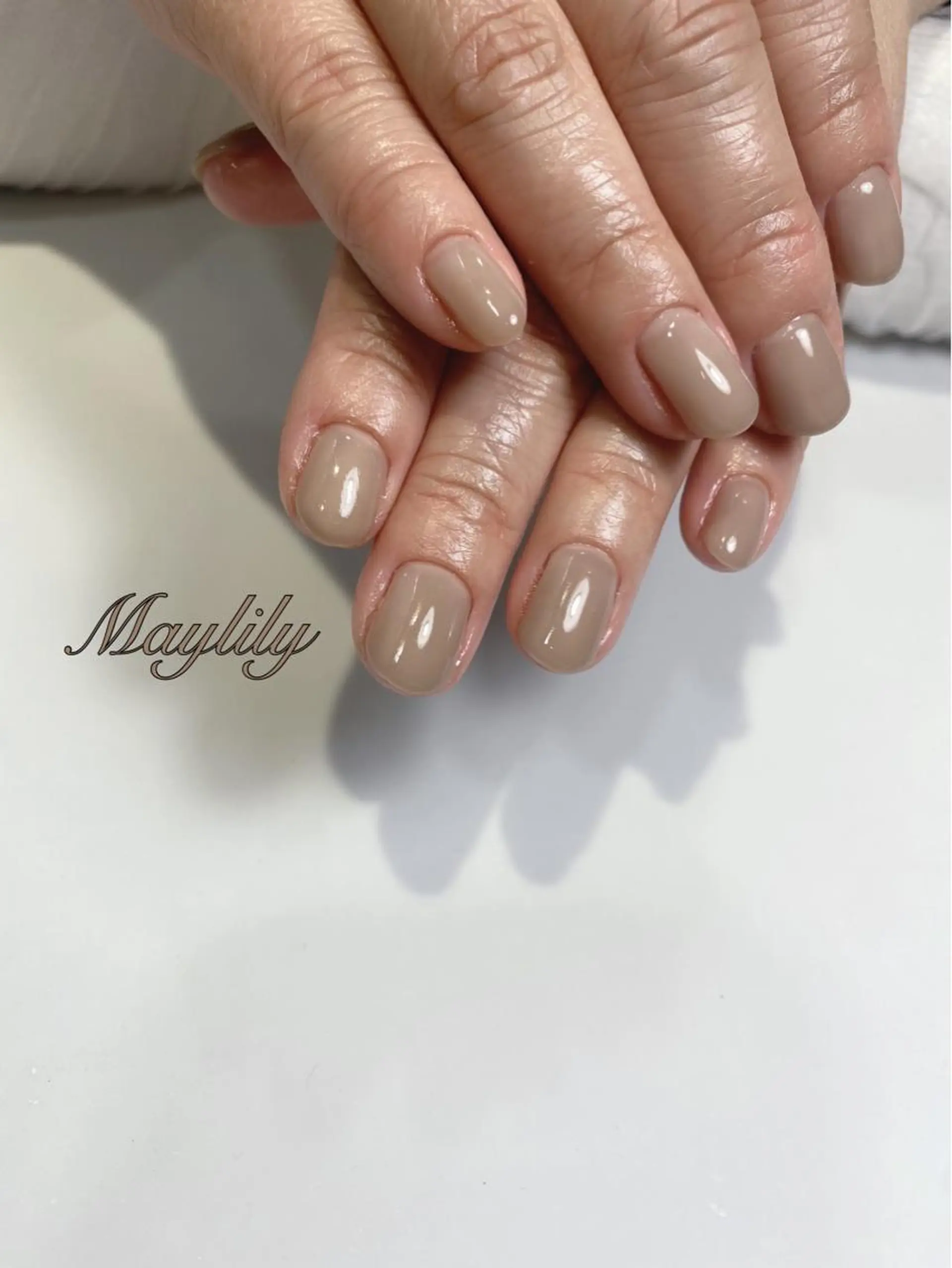 ネイル ワンカラーネイル Nail care salon Maylily所属・Nail salon Maylilyのネイルデザイン