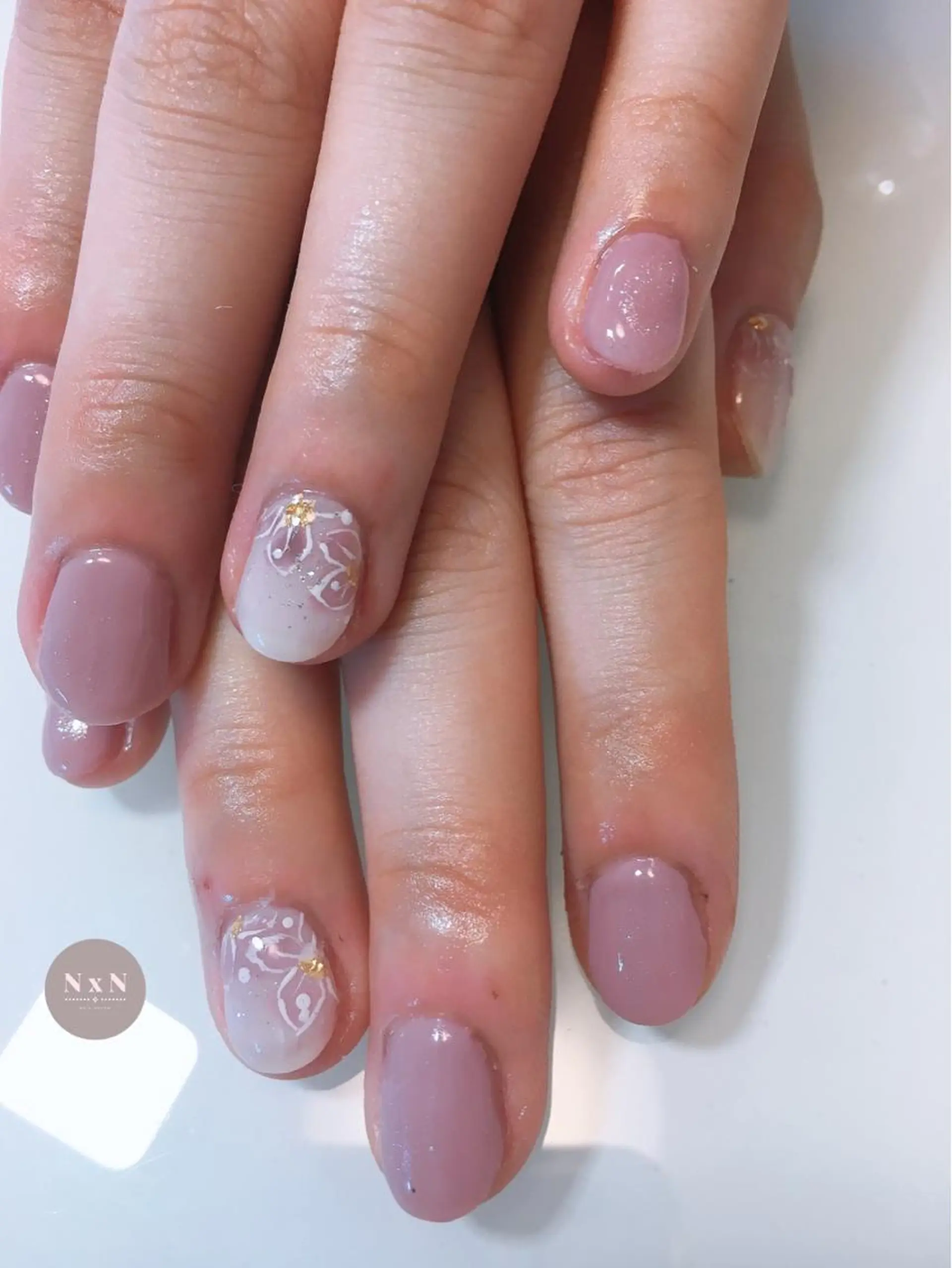 ネイル ジェルネイル ぷっくりネイル nail salon N×Nのネイルデザイン