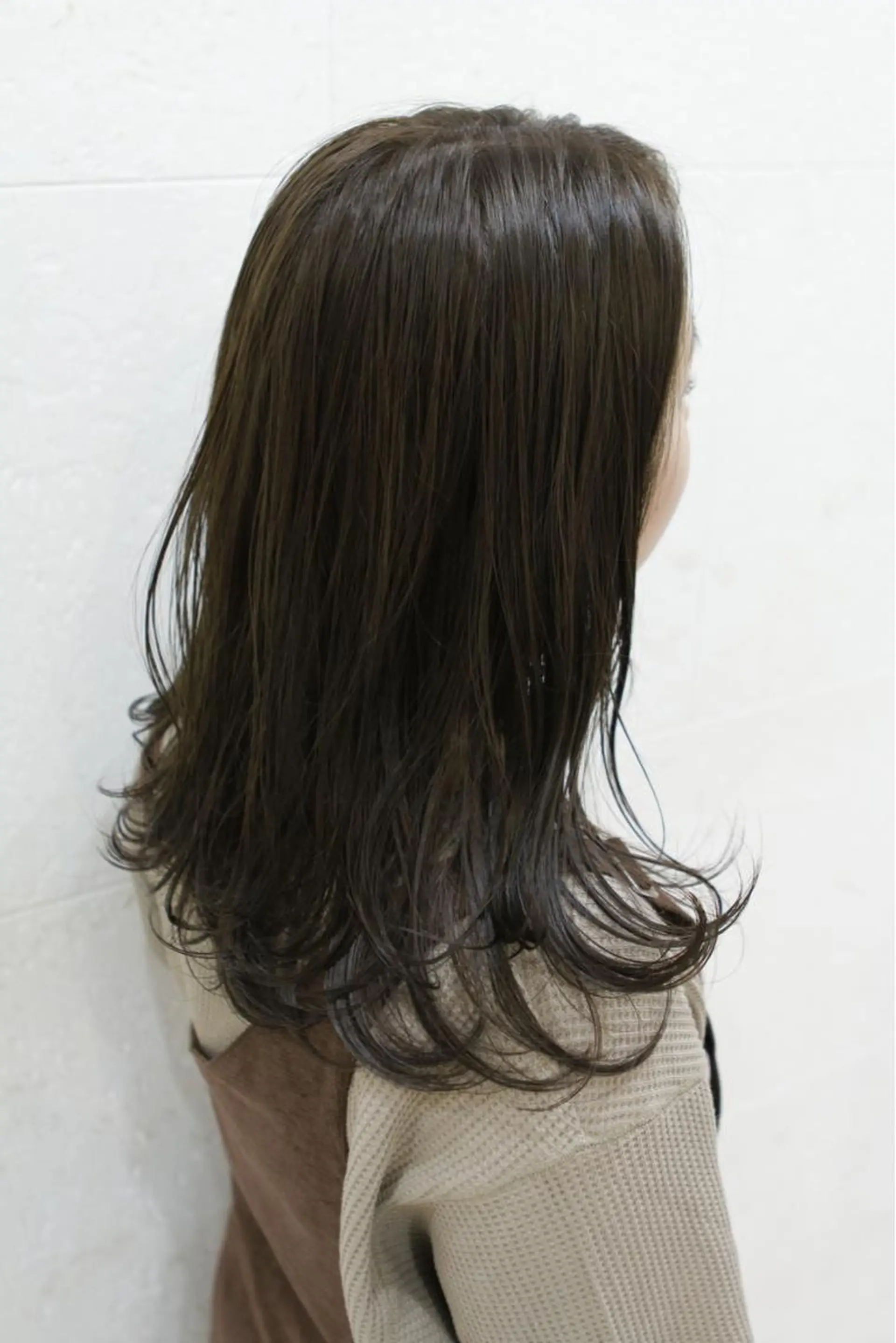 ロング カラー アッシュ ラベンダーカラー ラベンダーアッシュ 斉藤 貴也のヘアスタイル