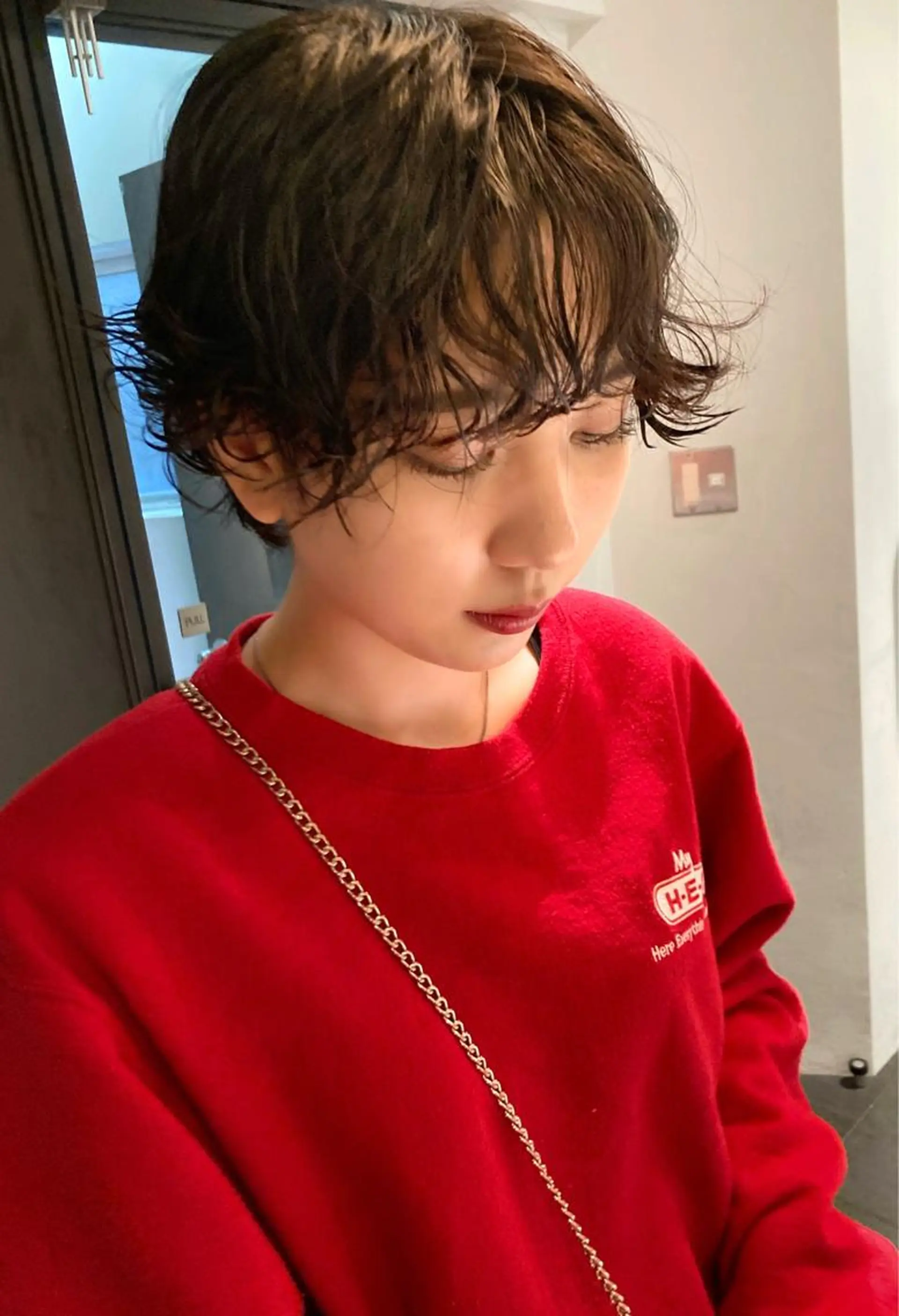 ショート パーマ 🛑柔らか透明感 カラー🛑大谷のヘアスタイル