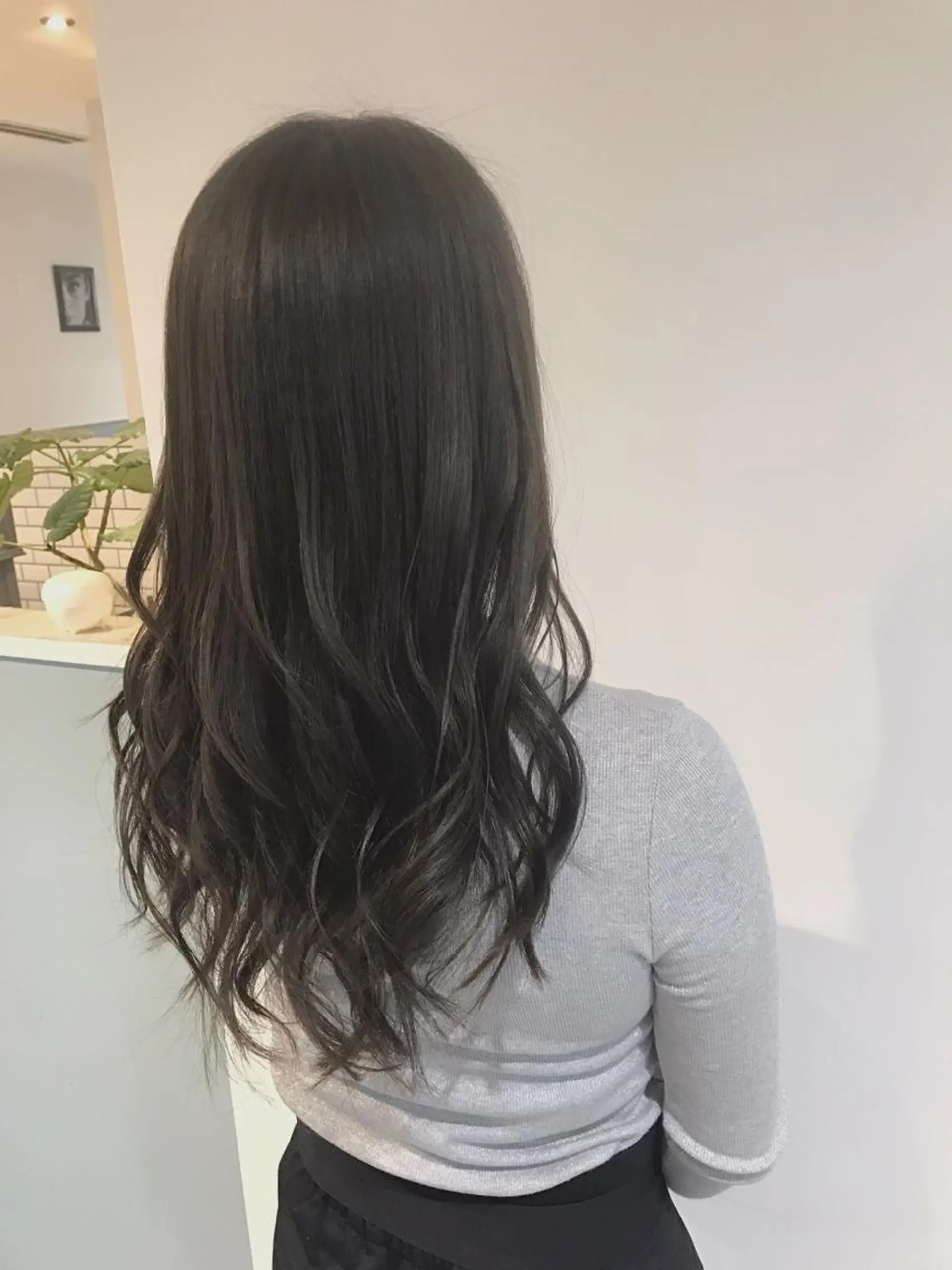 ロング カラー ヤマナカ エリカのヘアスタイル