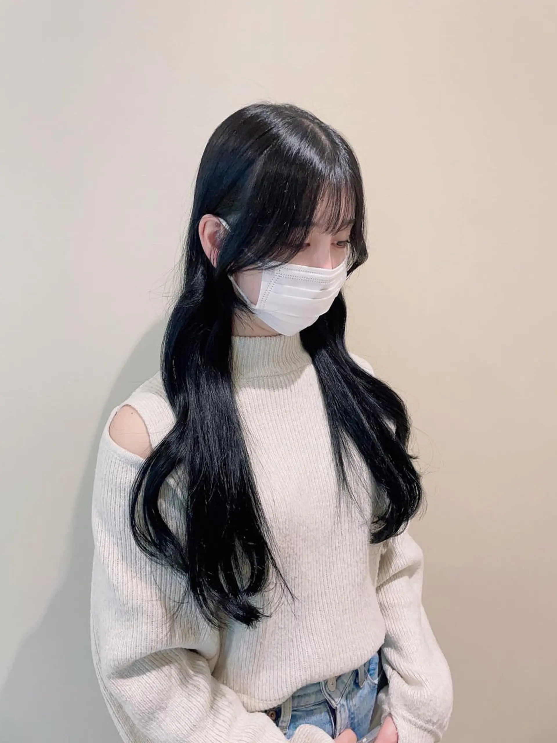 ロング カラー ヘアアレンジ Ella所属・nana【艶髪】/ レイヤー/縮毛矯正のヘアスタイル