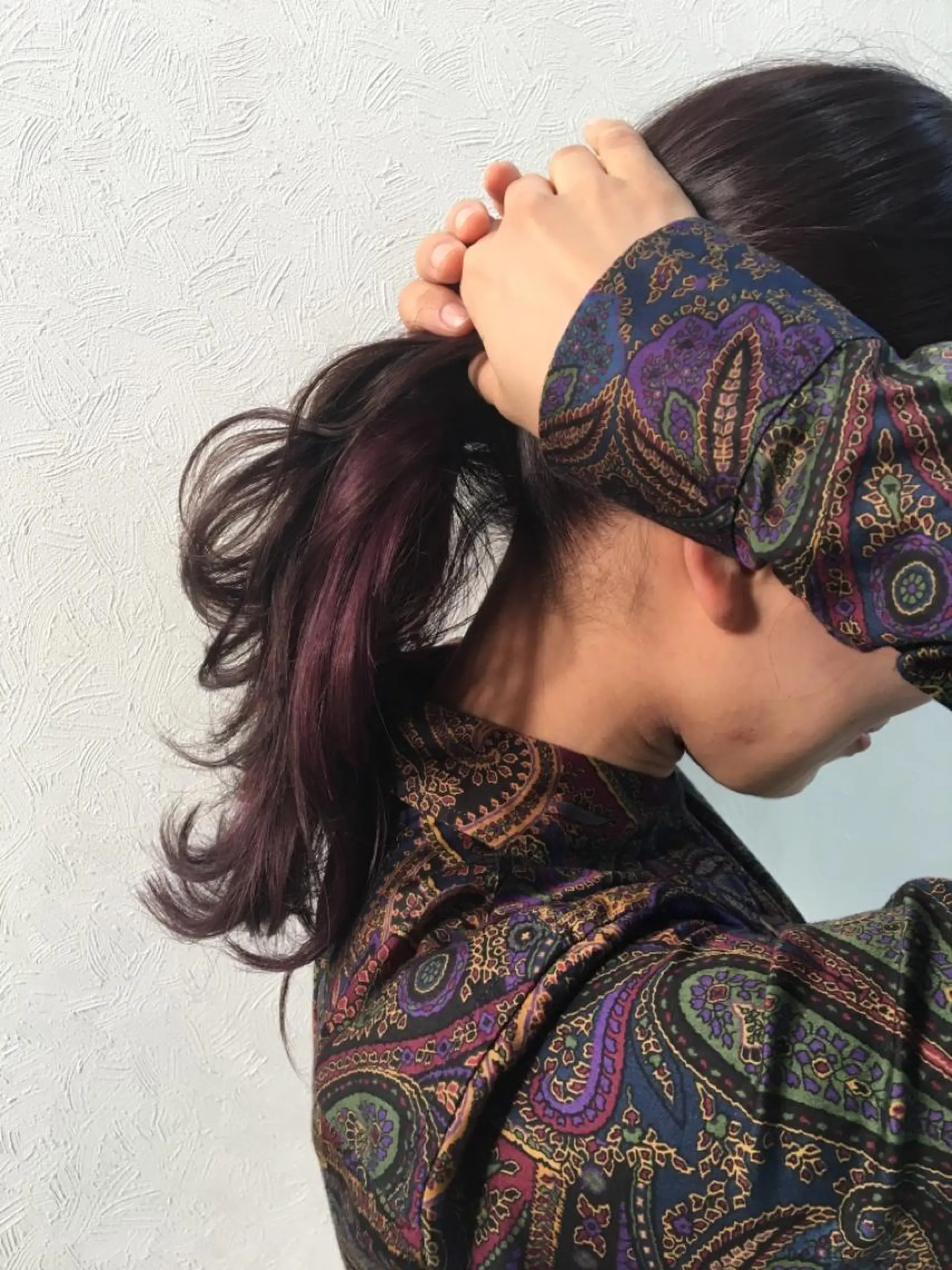 カラー 追立 優稀のヘアスタイル