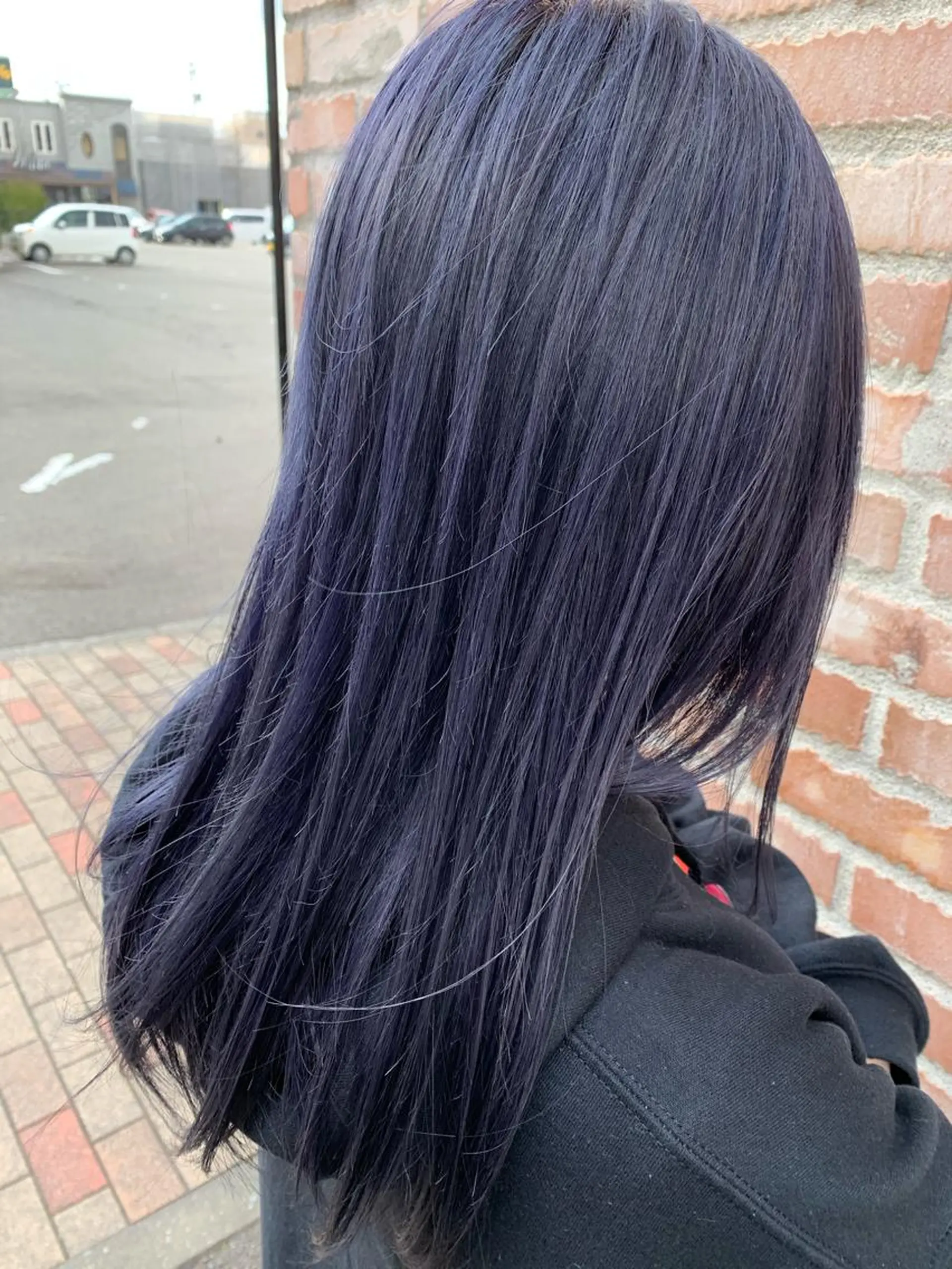 ミディアム ヘアカラー 野村 俊太のヘアスタイル