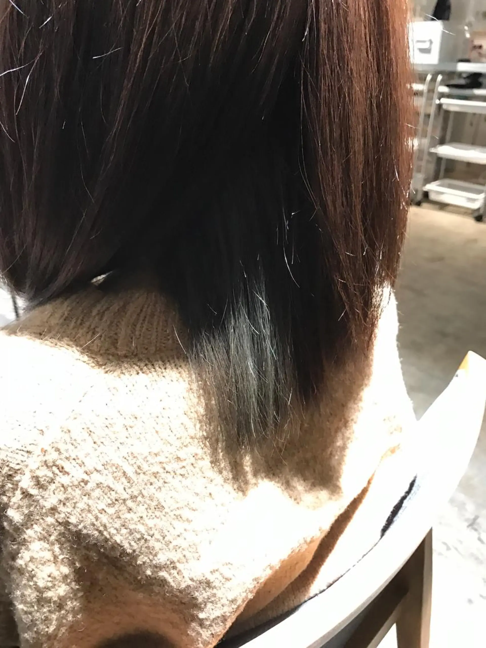 ミディアム セミロング カラー 🌈ディレクター🌈 徳松優希のヘアスタイル