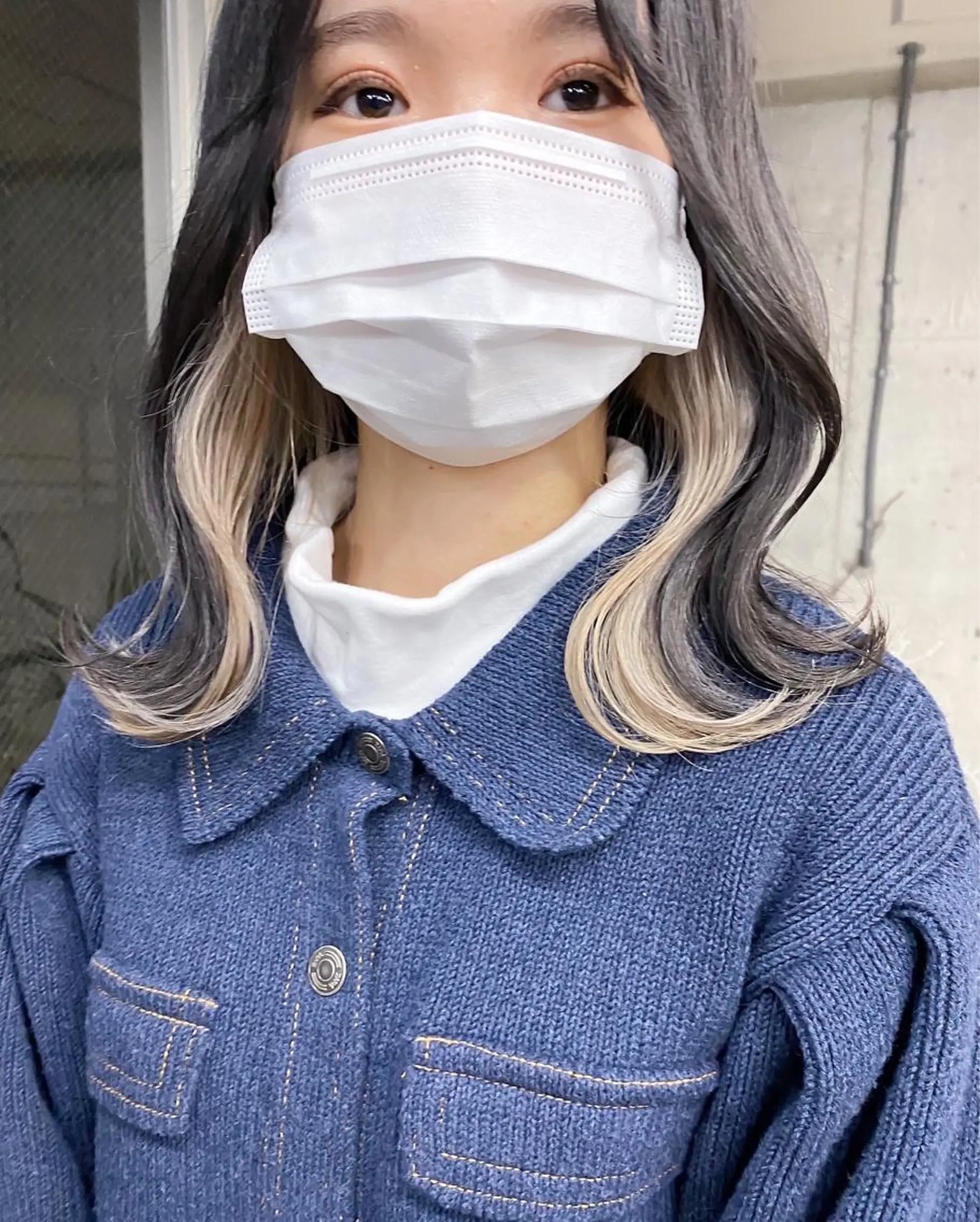 ミディアム カラー ボブ×縮毛矯正 ryotaのヘアスタイル