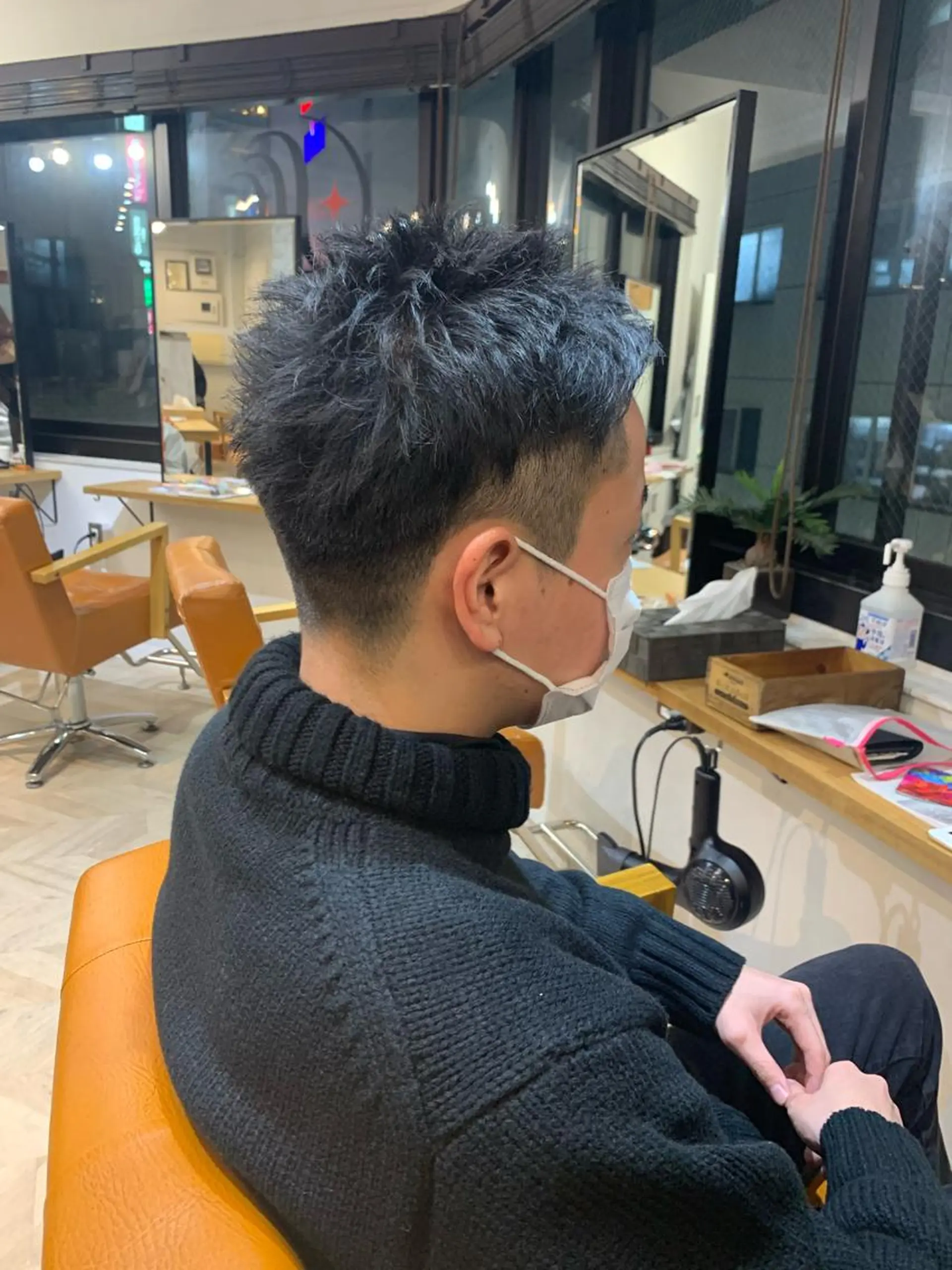 メンズ り ほのヘアスタイル