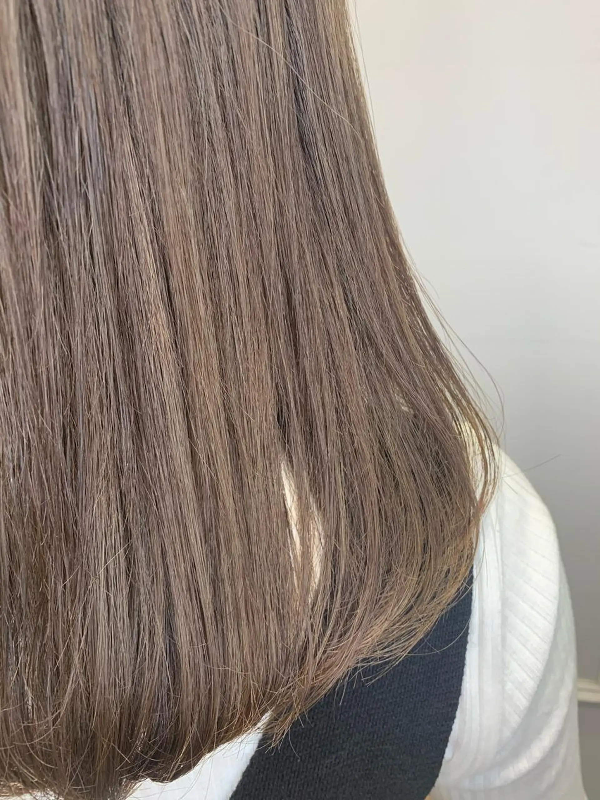 セミロング カラー カット ヘアカラー トリートメント 🦖鶴岡香純🦖 産休中のヘアスタイル