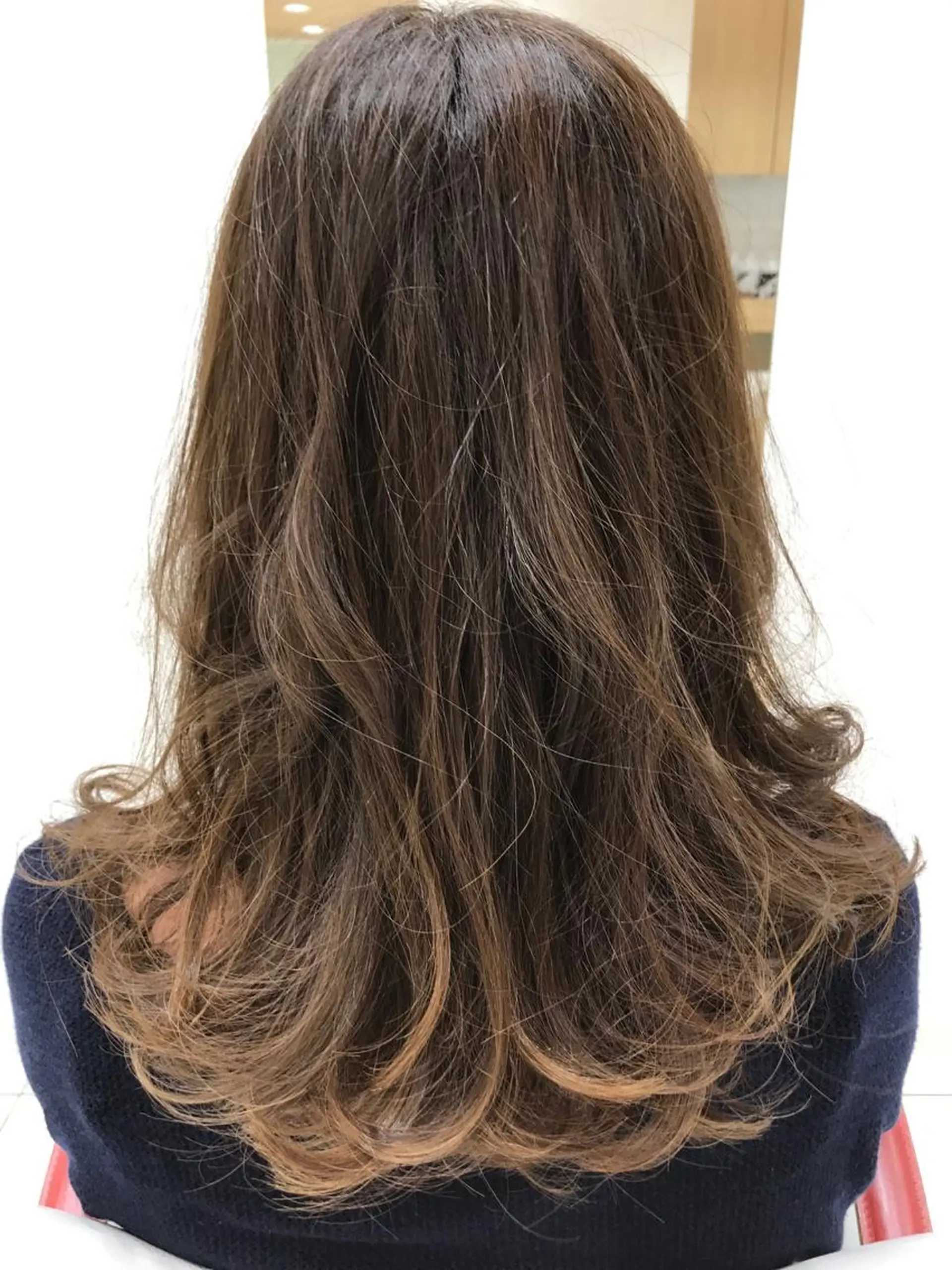 ロング レイヤーカット ロング カット パーマ Airs warm南浦和店所属・N.取扱いサロン🌼 Airswarm小林のヘアスタイル