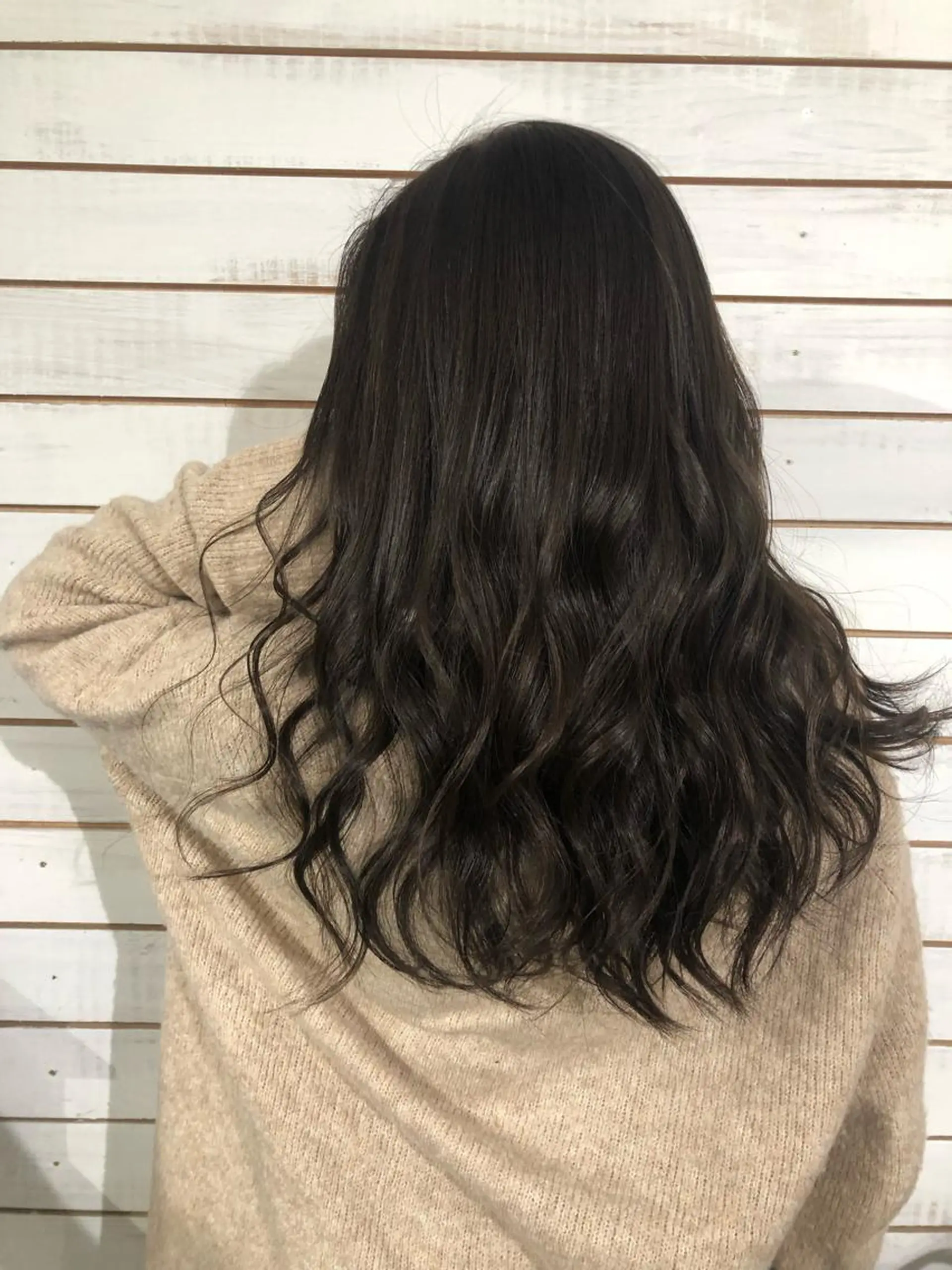 セミロング カラー グレージュ 🦋美髪/エクステ 🦋アベイクミのヘアスタイル