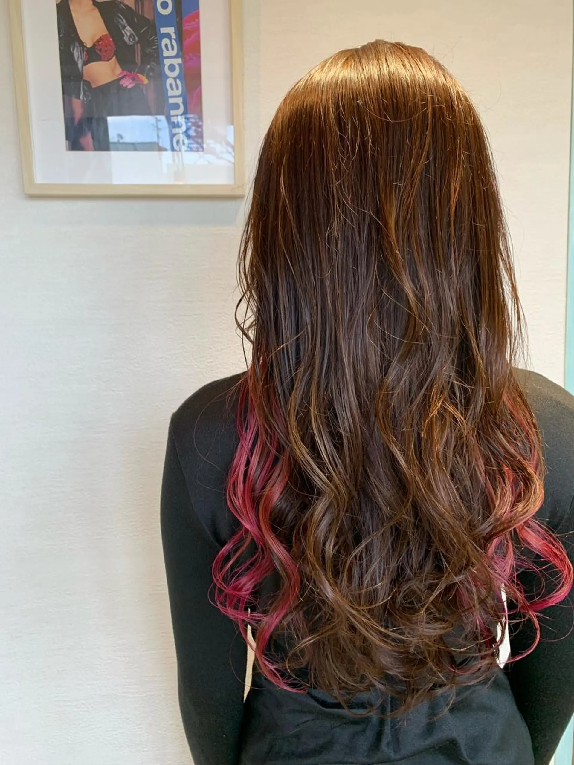 ロング カラー パーマ ヘアアレンジ ネイル マツエク・マツパ ヘアカラー トリートメント レイヤー＆カラー 人気美容師倉崎涼のヘアスタイル