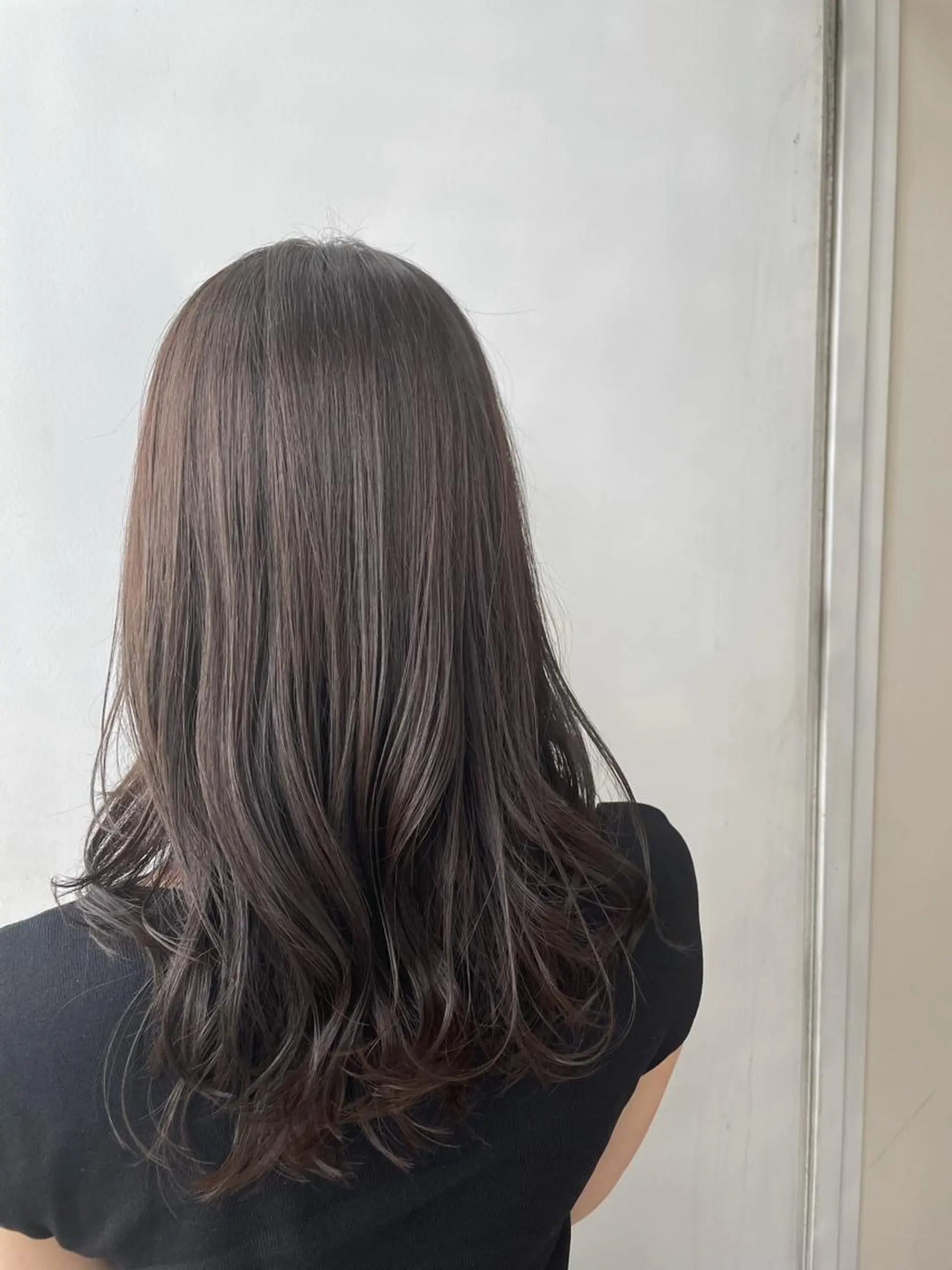 セミロング カラー KAKONN【カコン】所属・【KAKONN】 yumikaのヘアスタイル