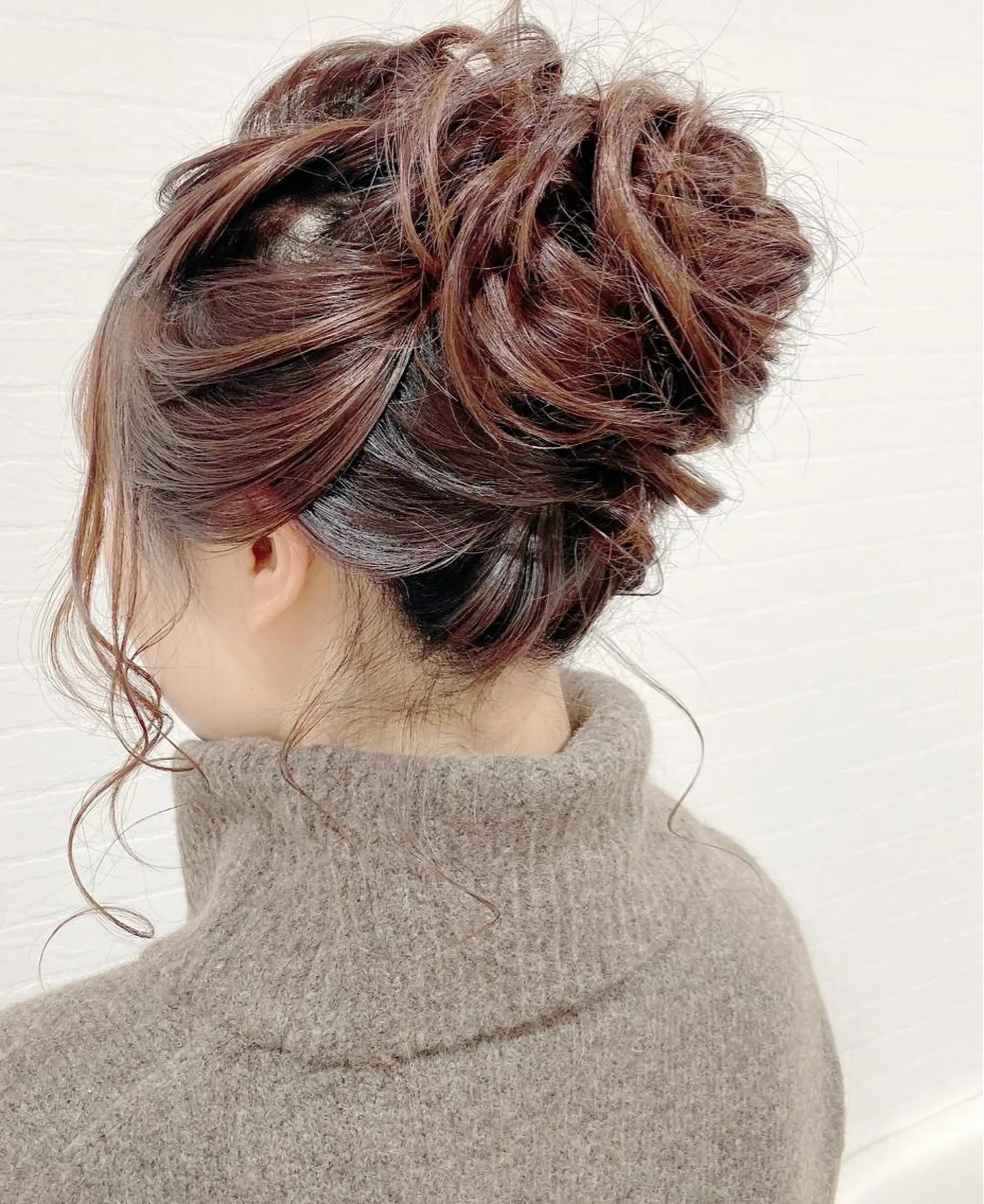 ヘアアレンジ お団子ヘア ヘアセット GRANLUSSO 〜グランルッソ駅前店所属・木口 嘉美のヘアスタイル