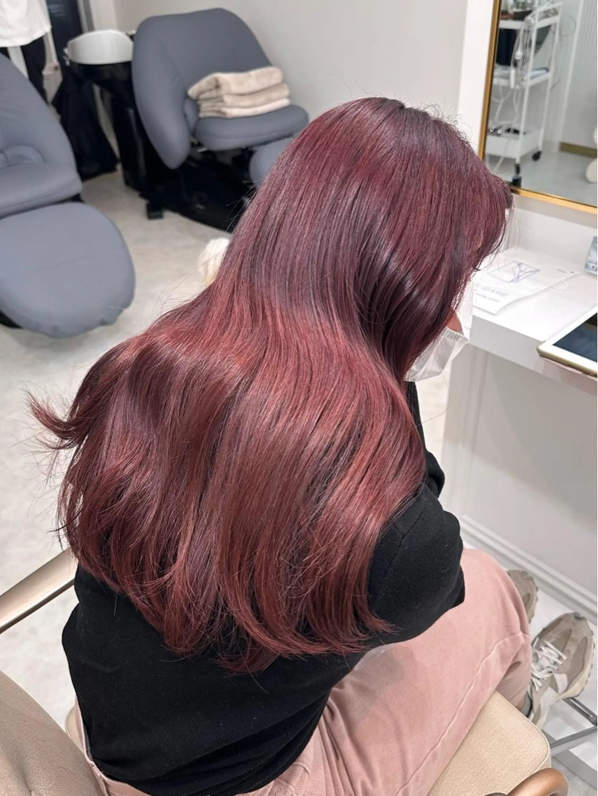 ロング カラー “似合わスタイル” lemiie ハナのヘアスタイル