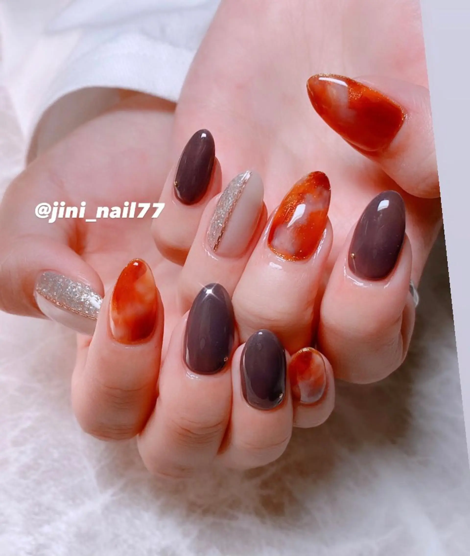 ネイル ハンドネイル JINI NAIL所属・ジニ ネイルのネイルデザイン