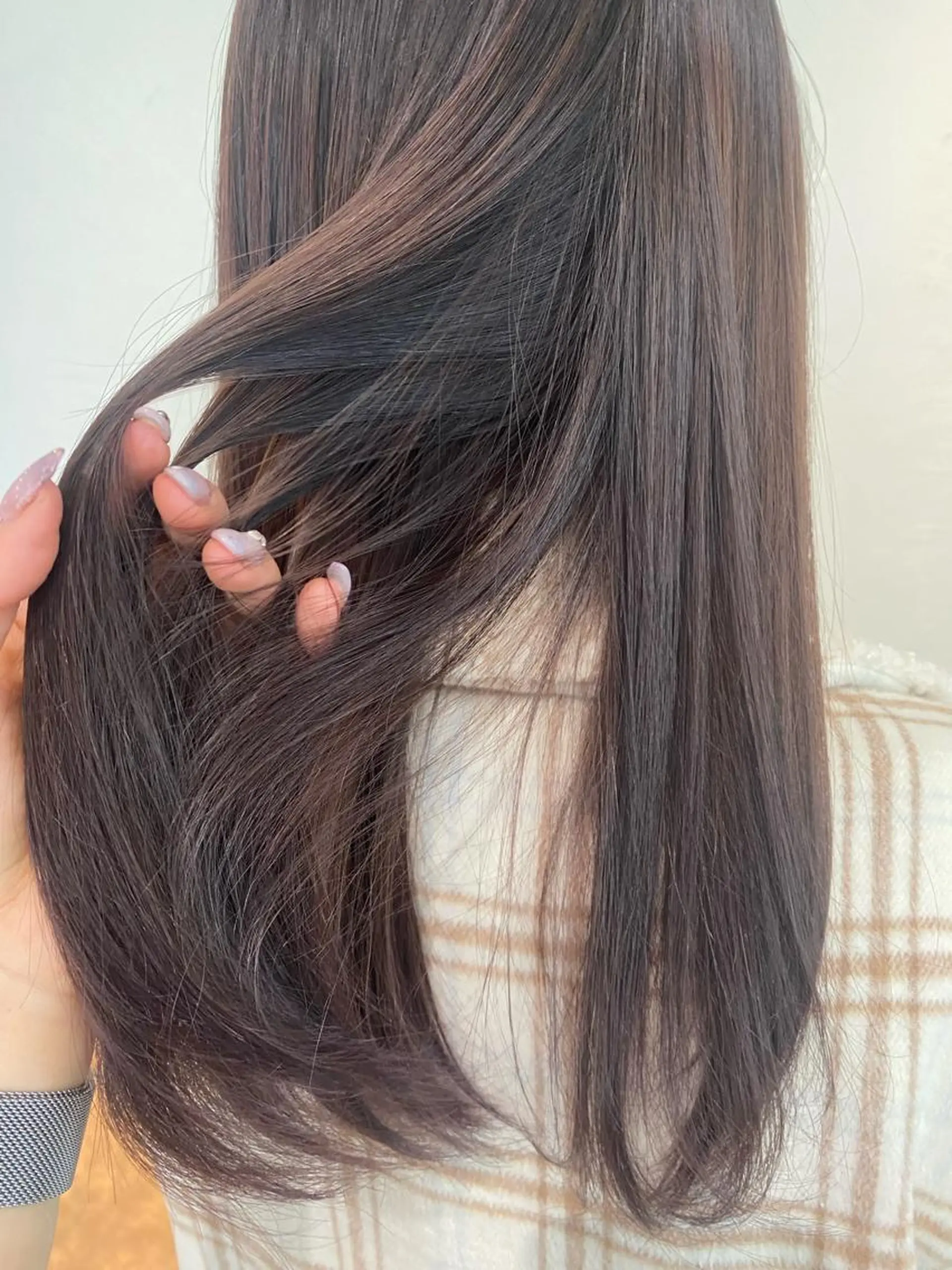 カラー AO所属・RISAKO 艶髪モテヘア🎀府中のヘアスタイル