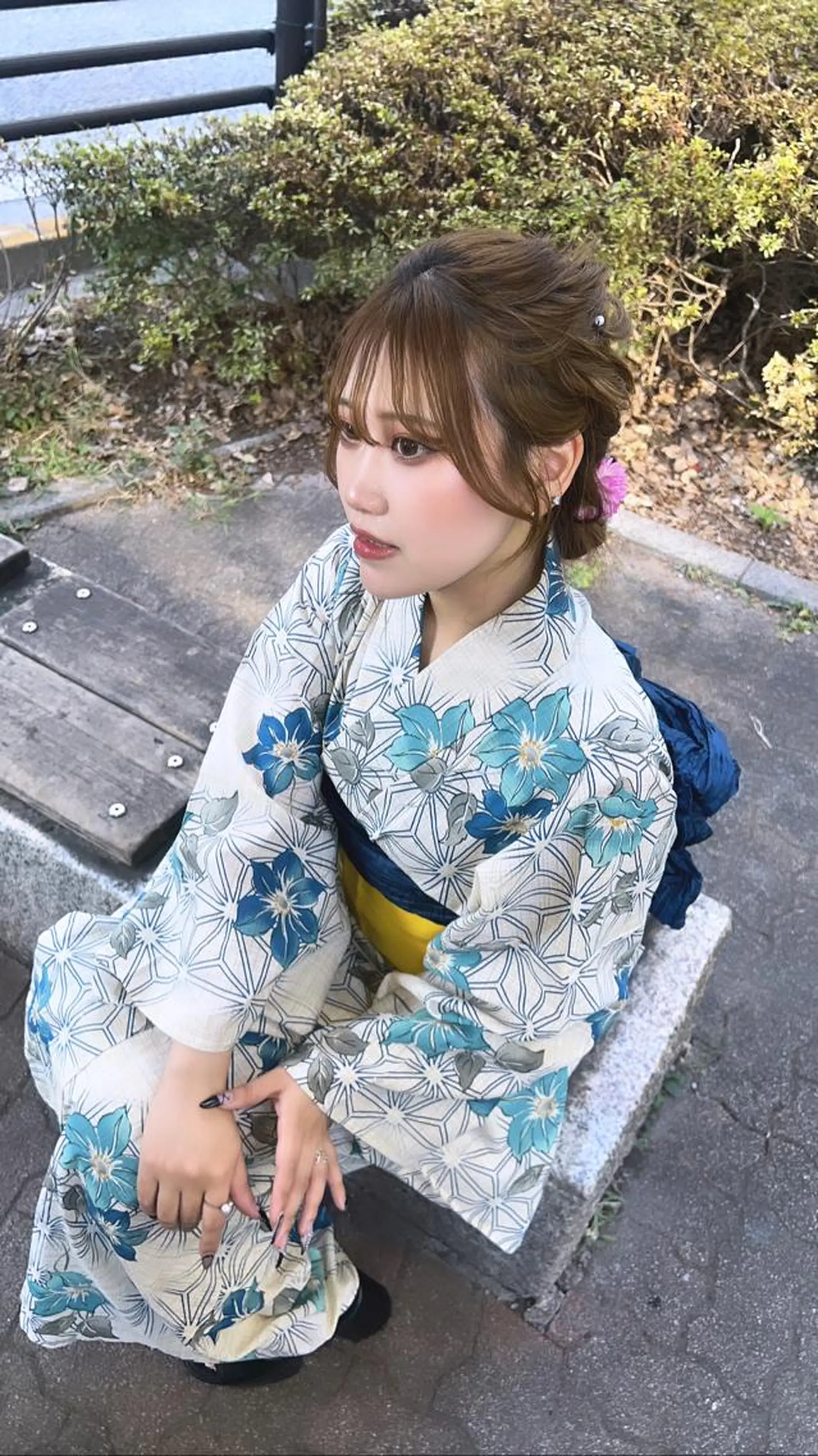 暖色ｶﾗｰ/ﾚｲﾔｰ ｶｯﾄ/Yunaのヘアスタイル