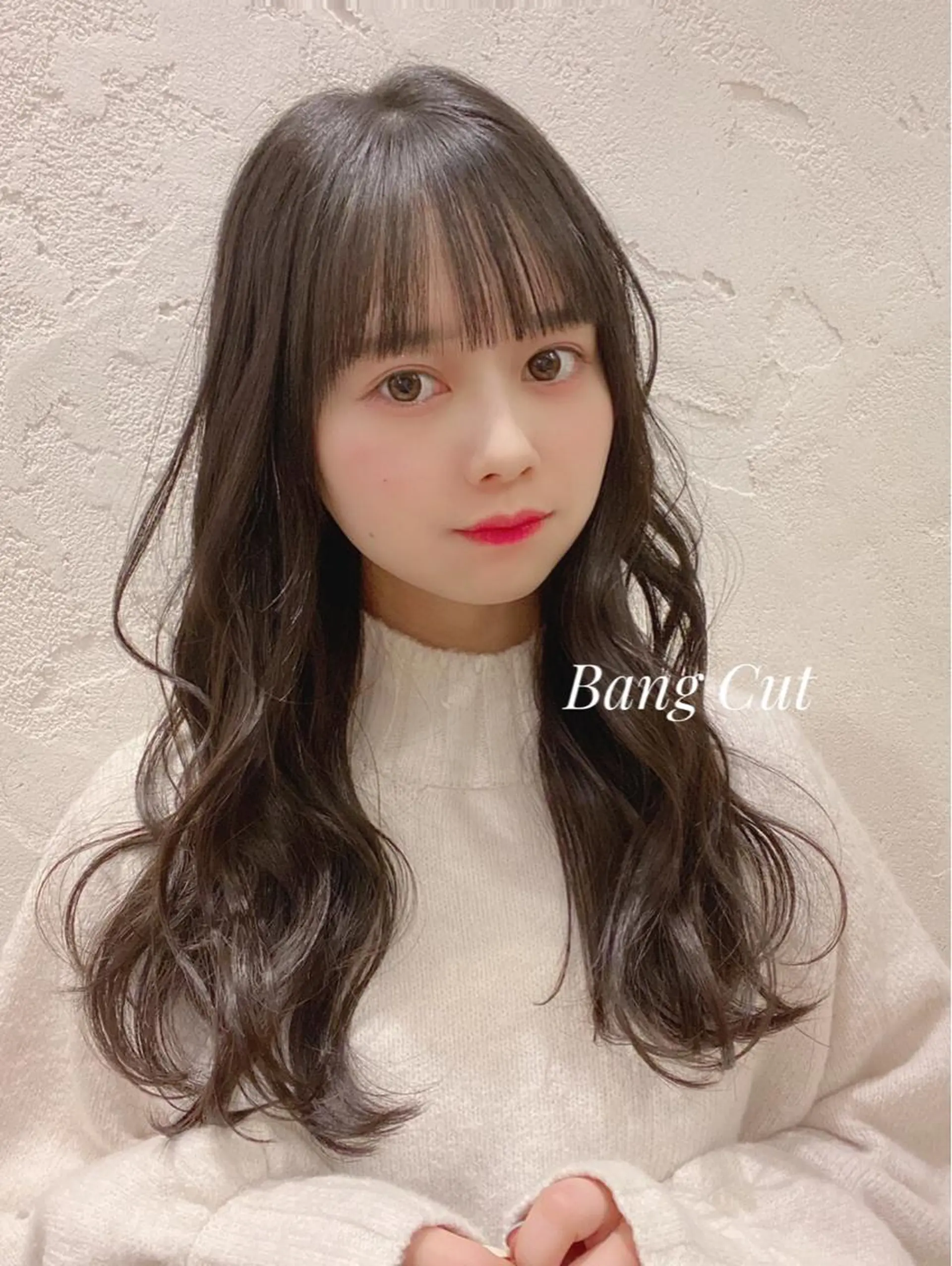 ロング 韓国風ヘア カット トリートメント Hair Salon BOTTOMS所属・✨透明感ケアカラー✨ 長野ゆきなのヘアスタイル