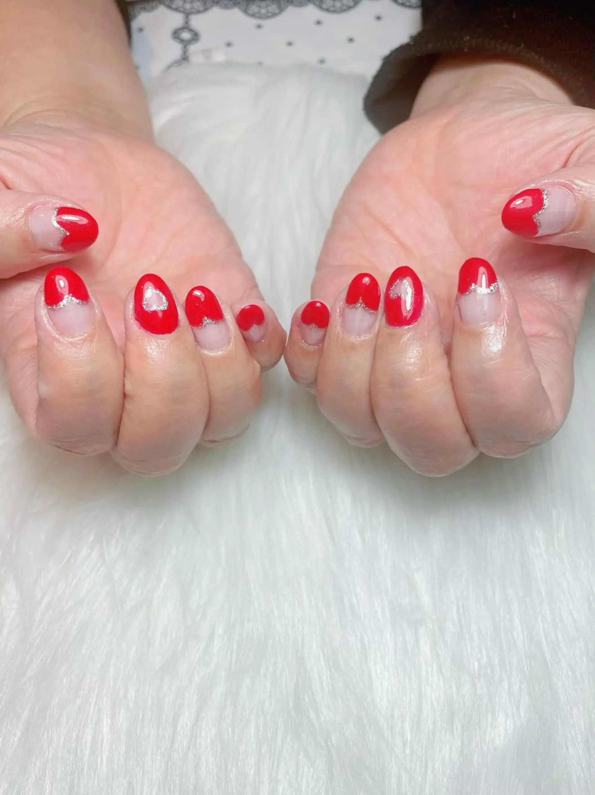 ネイル フレンチネイル 大袋駅東口徒歩2分 alivioのネイルデザイン