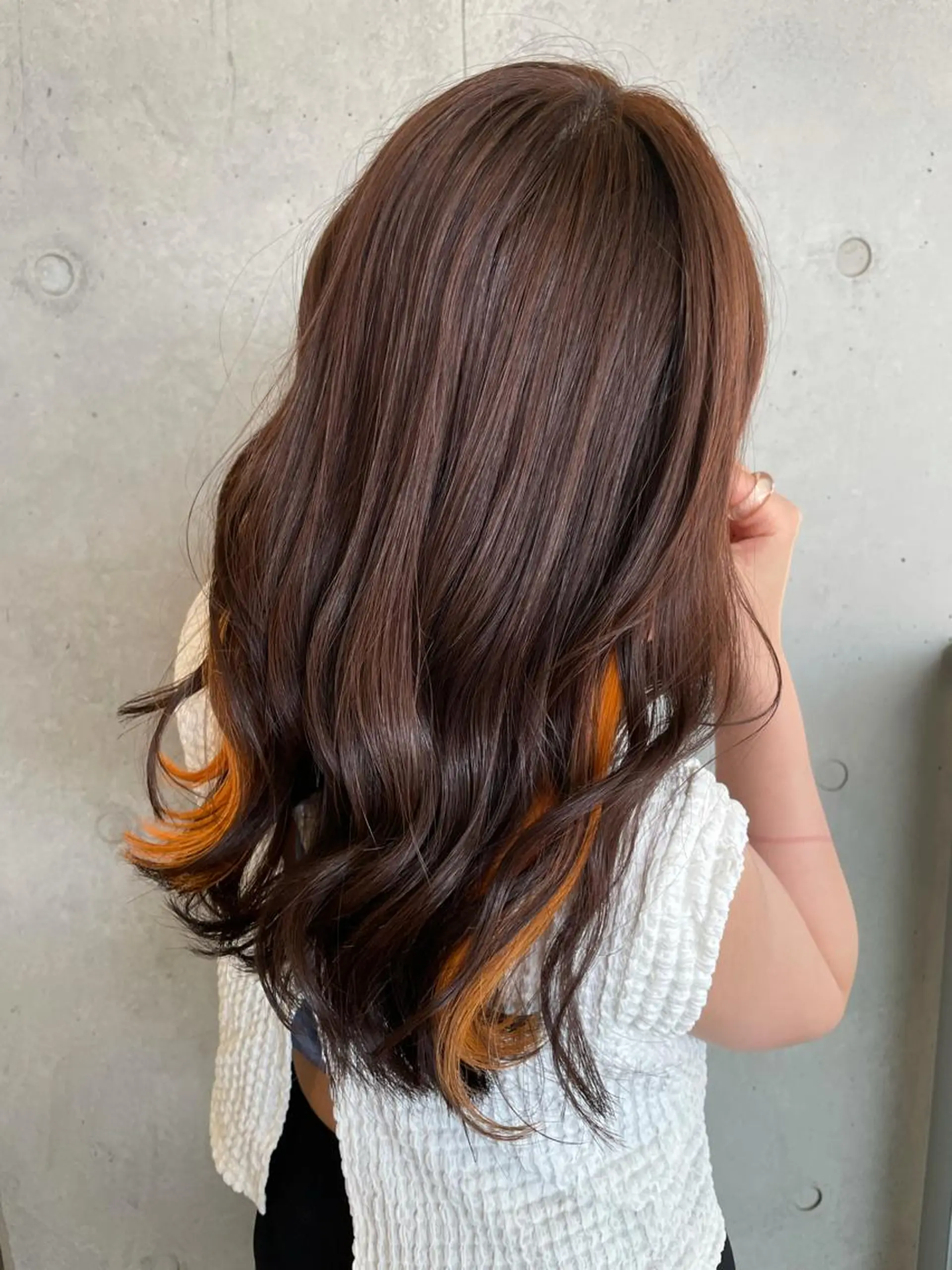 ロング カラー シールエクステ ブリーチ ケアブリーチ 透明感カラー デザインカラー 髪質改善/縮毛矯正 ツヤ髪🩷さつきのヘアスタイル