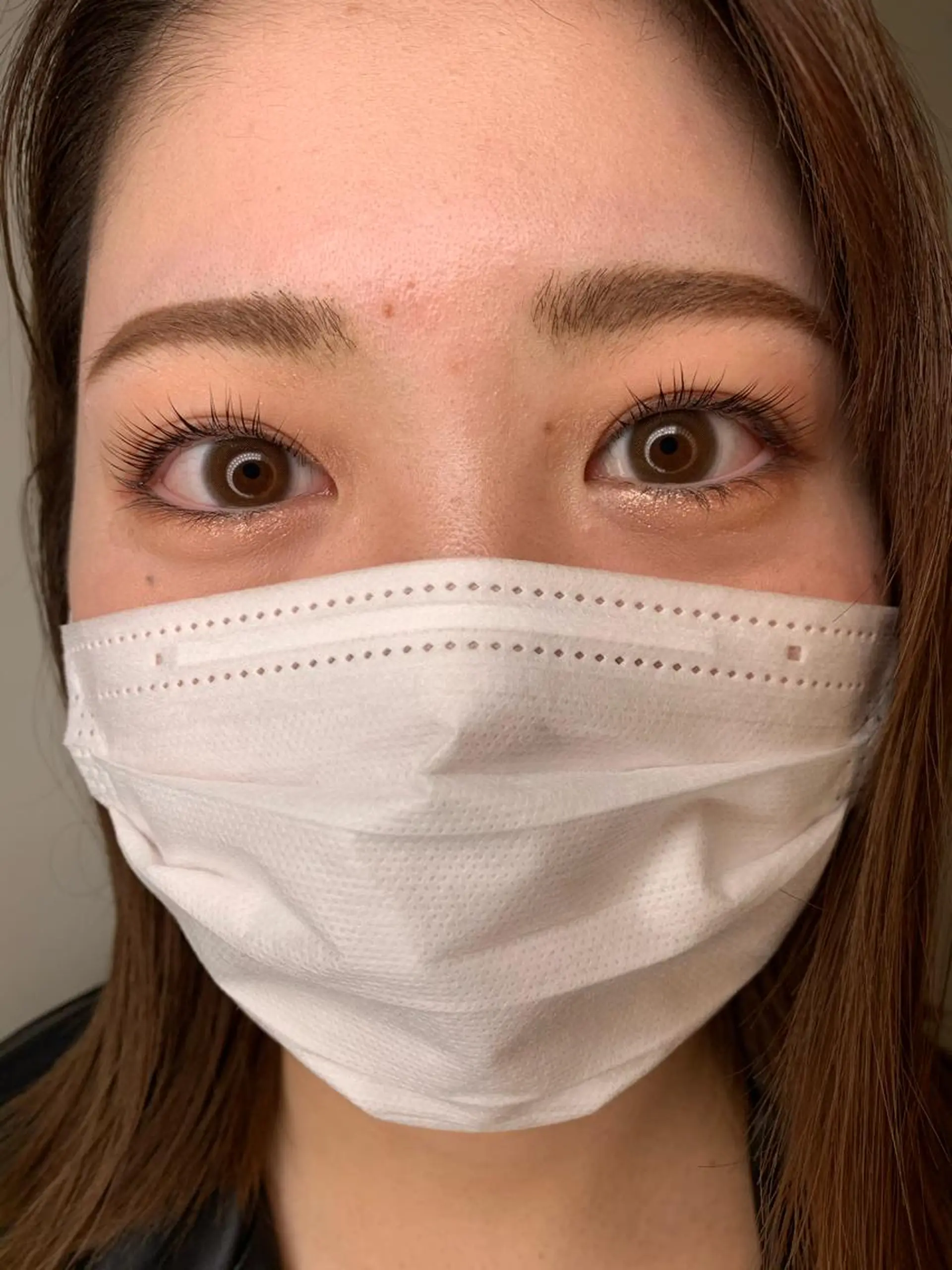 マツエク・マツパ 平野 優奈のヘアスタイル