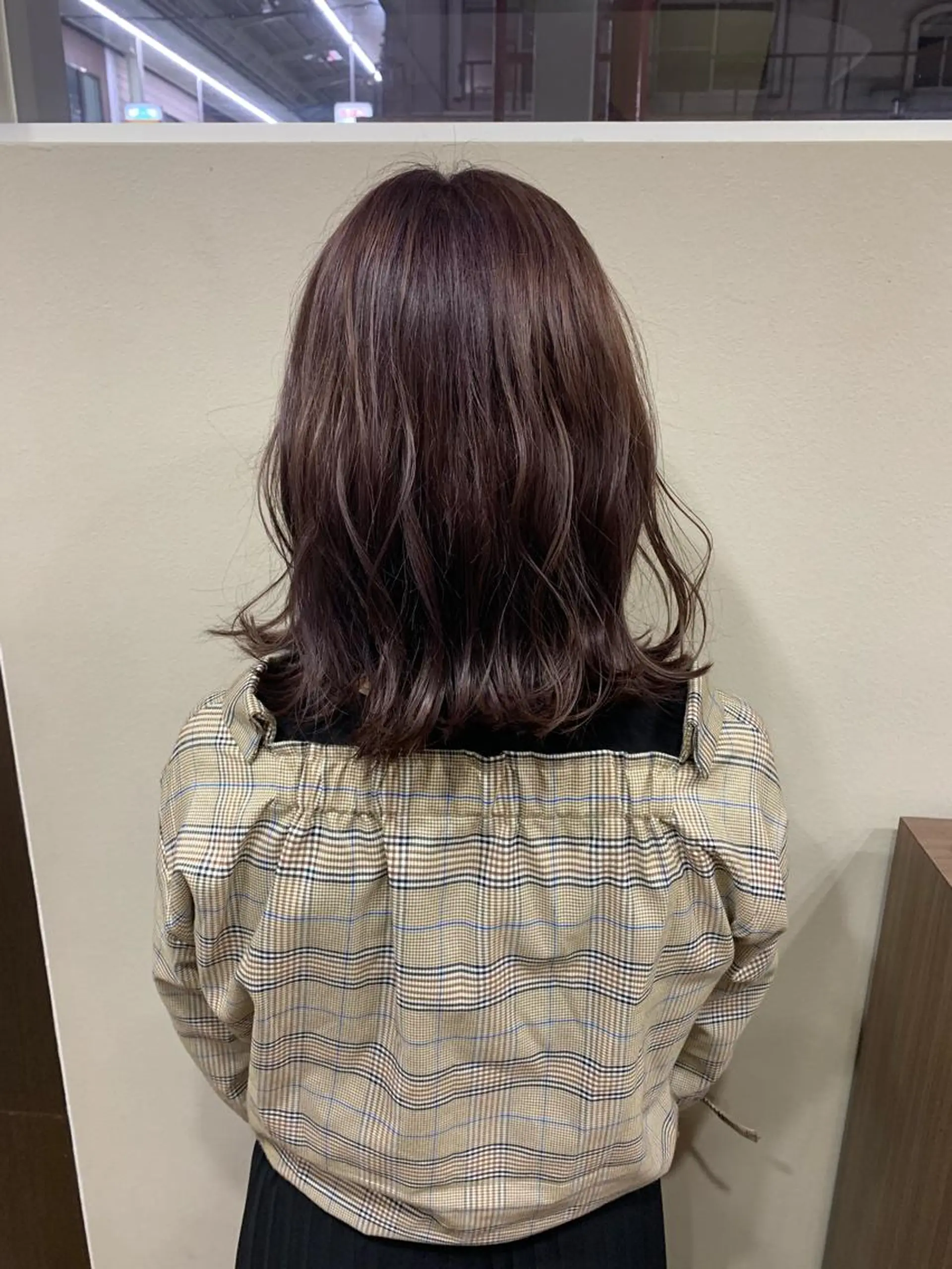 ショート カラー ラベンダーカラー 外ハネヘア シェアサロン　シエナ所属・東條 克義のヘアスタイル