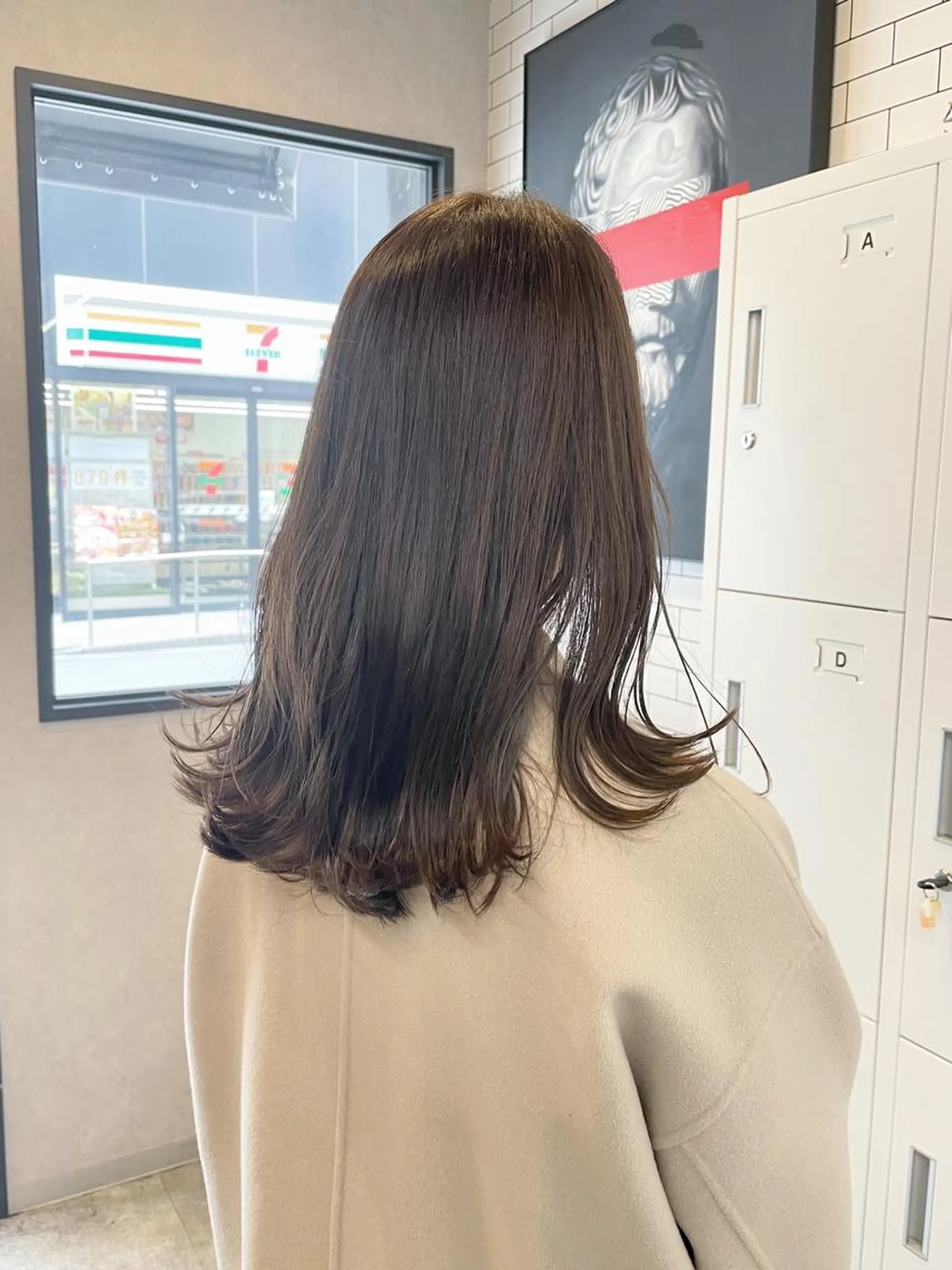 ミディアム カラー いなみね はるきのヘアスタイル