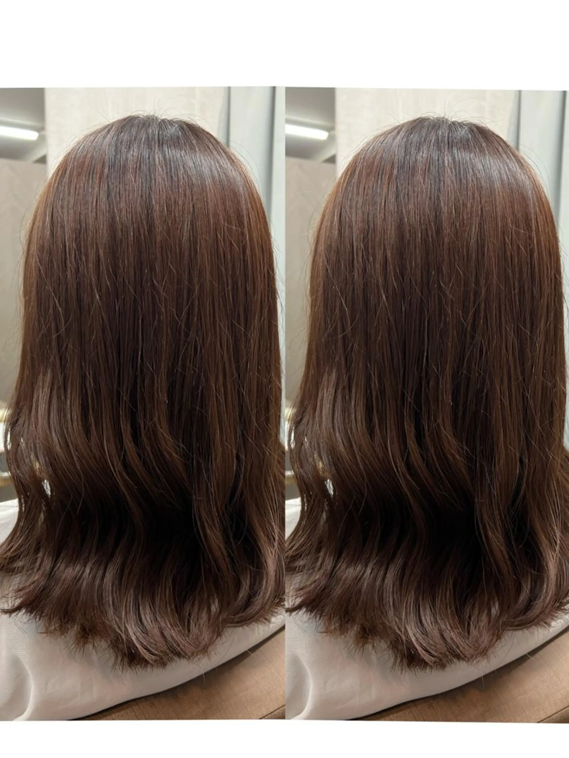 セミロング カラー TELA HAIRのヘアスタイル