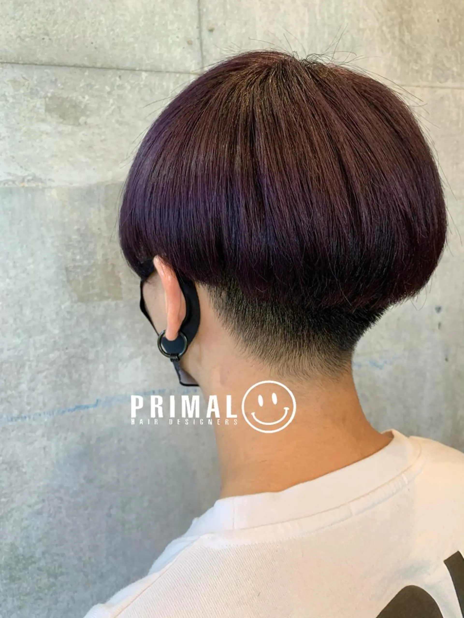 ショート カット ヘアカラー 佐瀬竜矢PRIMAL /portのヘアスタイル