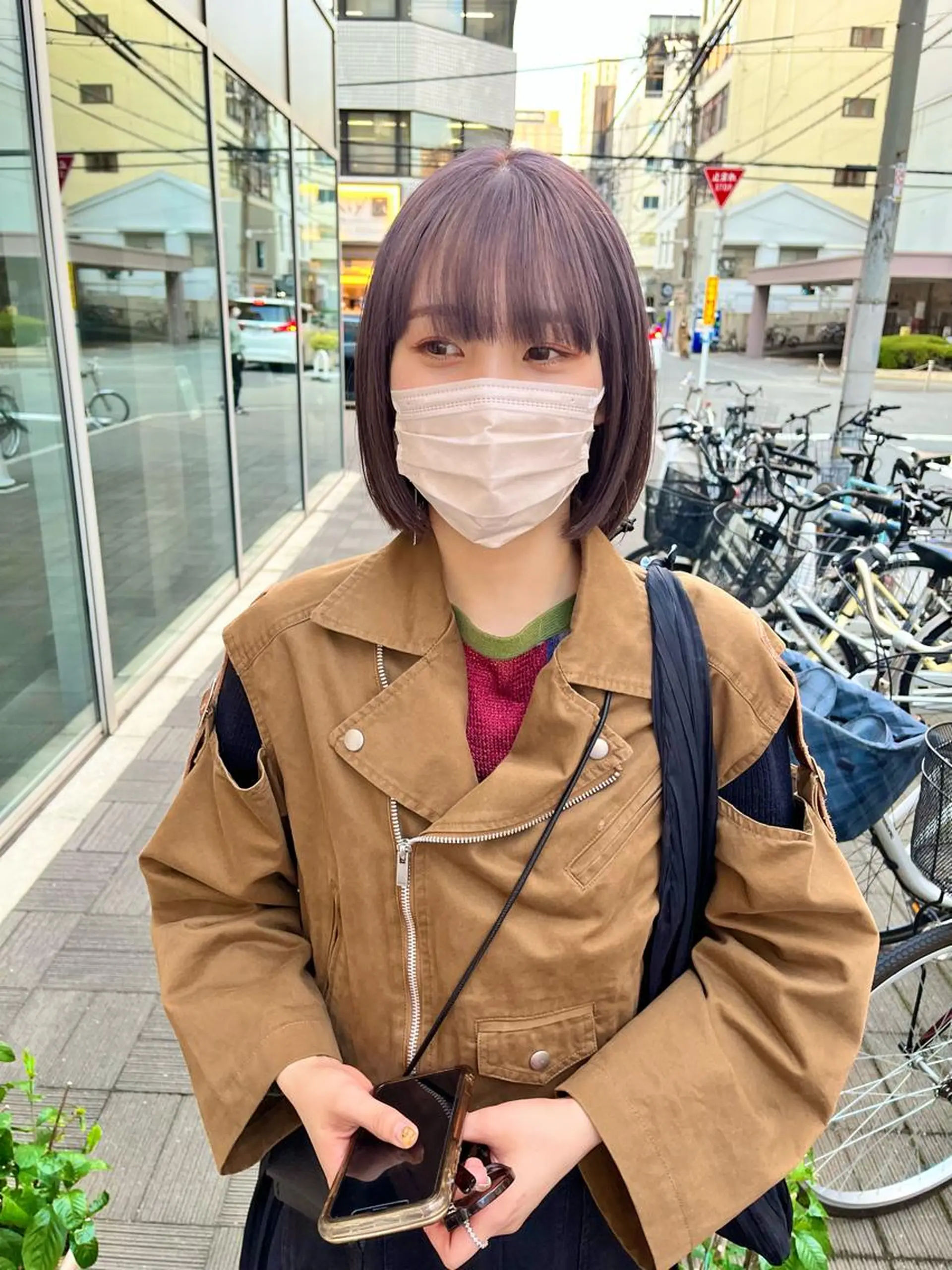 ショート カラー ブリーチ ブロンド ケアブリーチ ダブルカラー グレージュ カット ヘアカラー ショート/パーマ/ カラー/FUKOのヘアスタイル