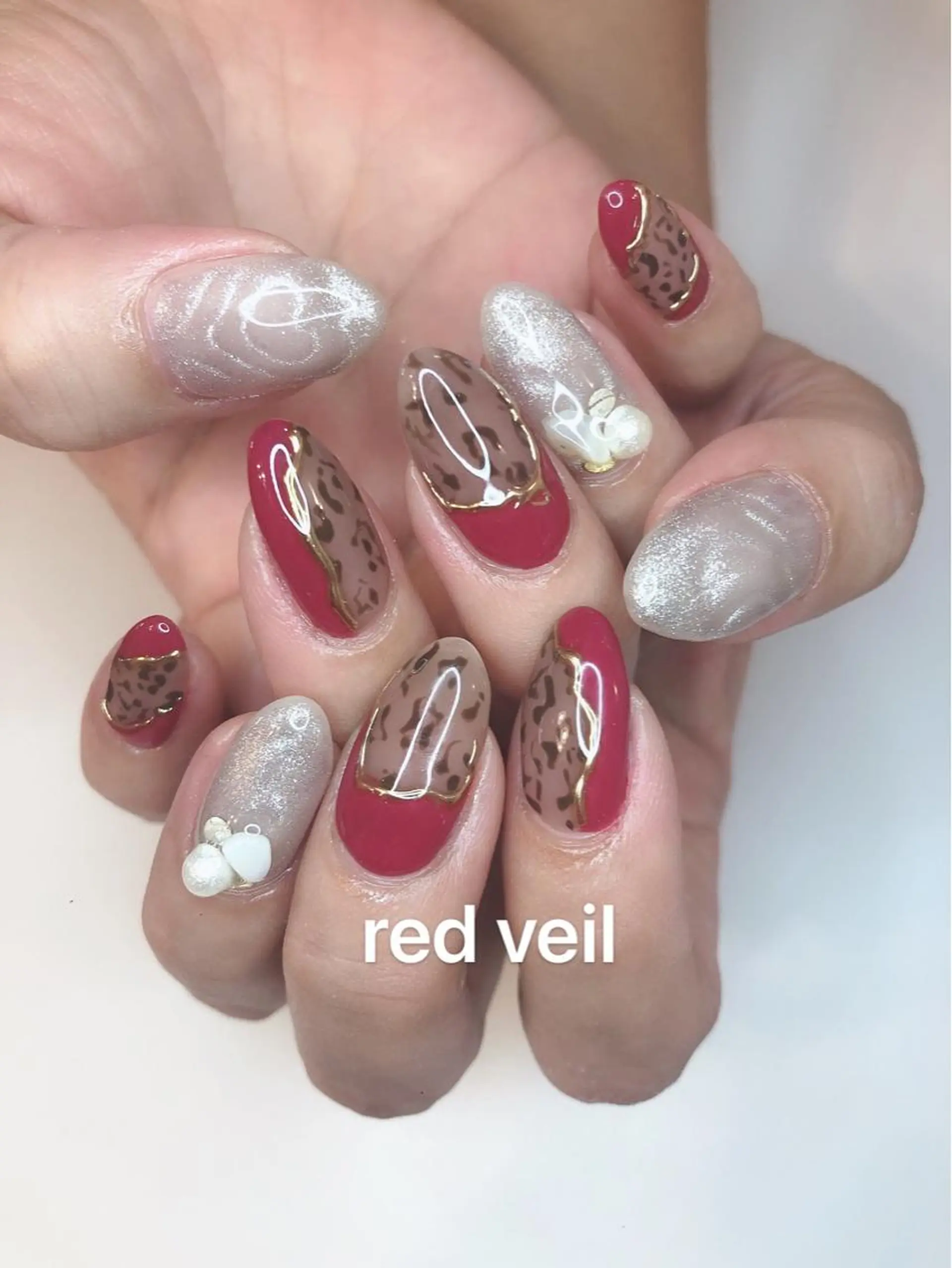 セミロング ネイル ハンドネイル 長さ出し専門 nynaのネイルデザイン