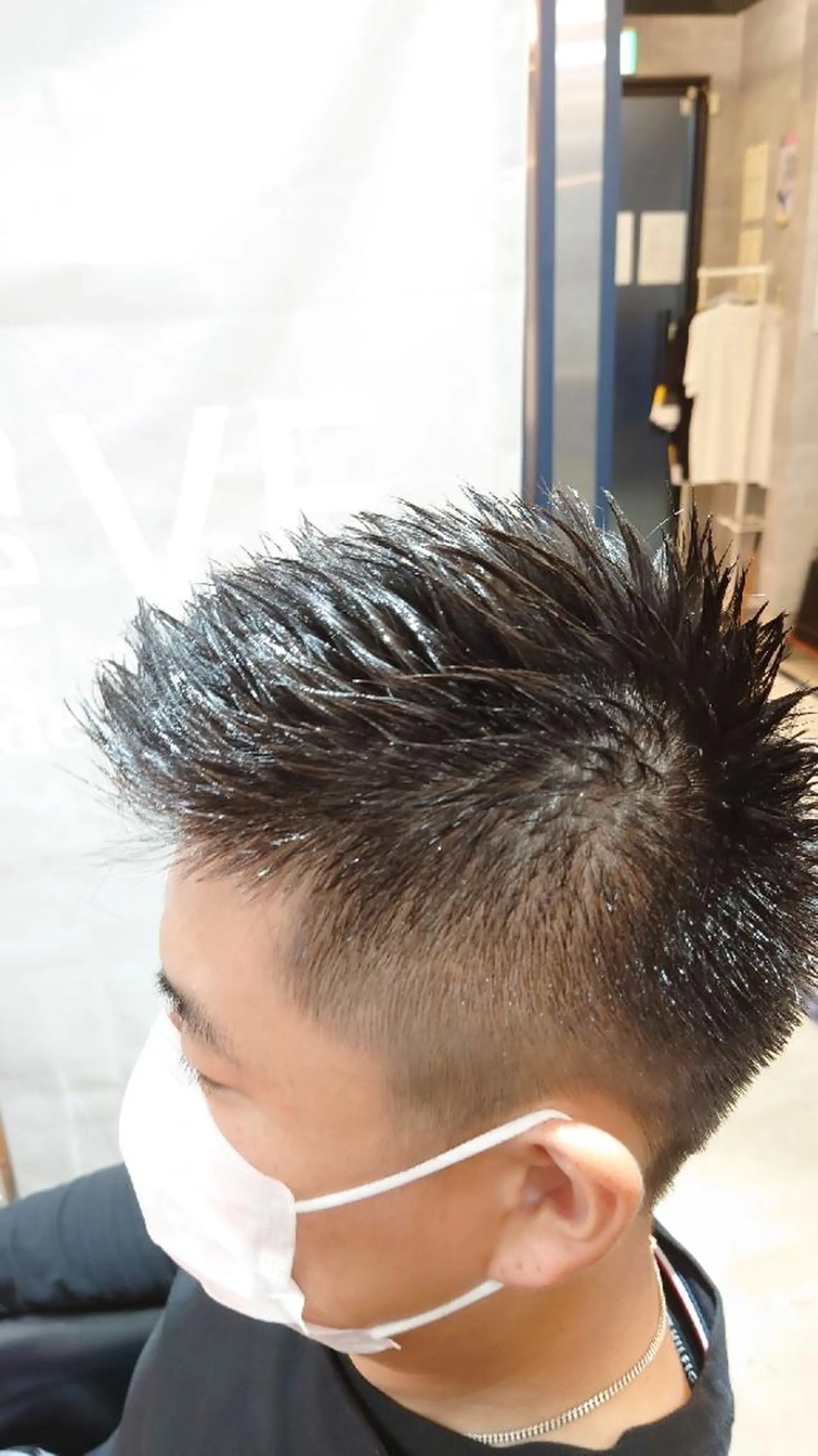 メンズ ショート モヒカン 浅野  勇貴のヘアスタイル