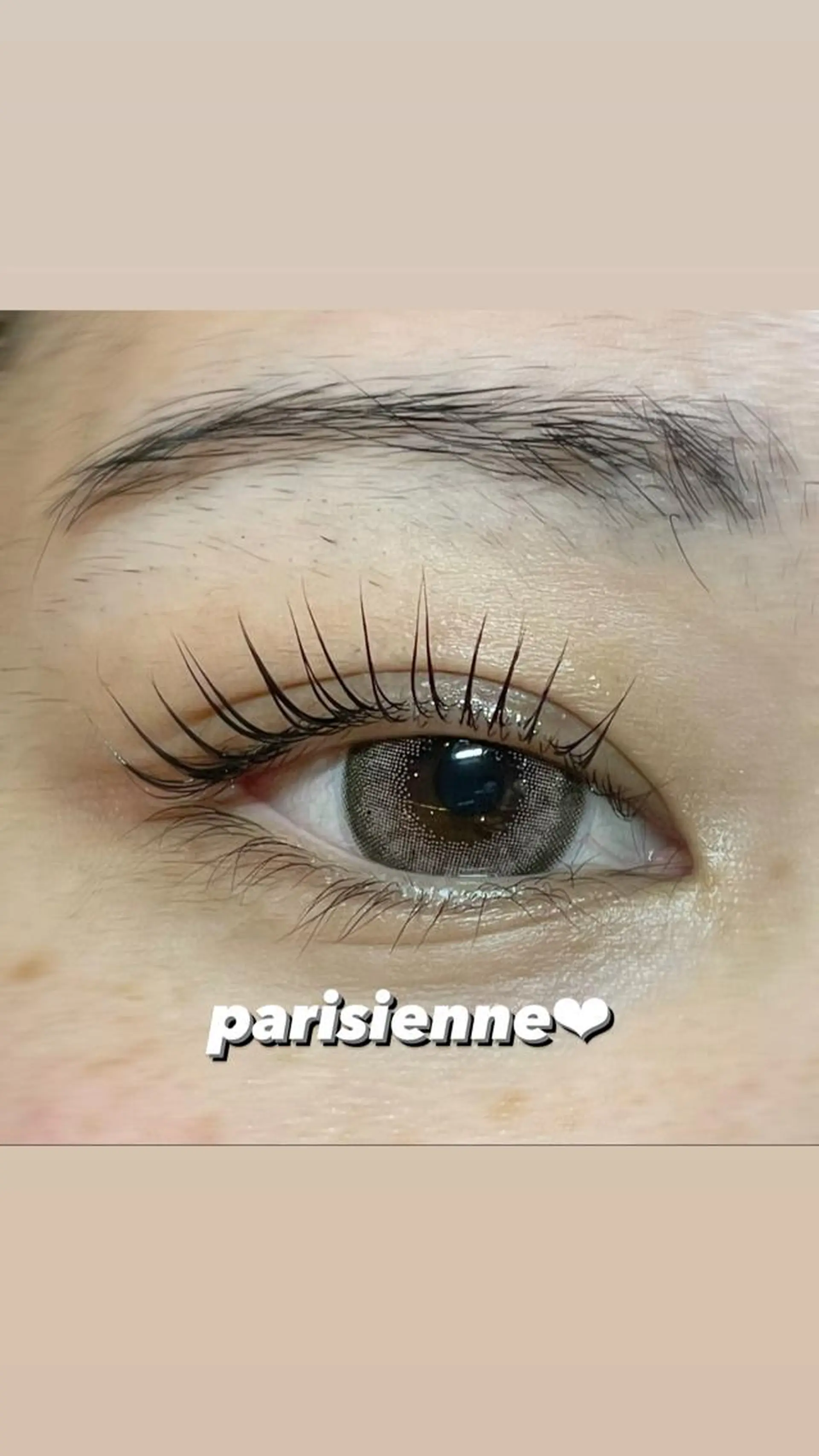 マツエク・マツパ マツパ GO TODAY シェアサロン 銀座Eclara店所属・mihiro 銀座まつぱﾏﾂｴｸ眉のマツエク・マツパデザイン