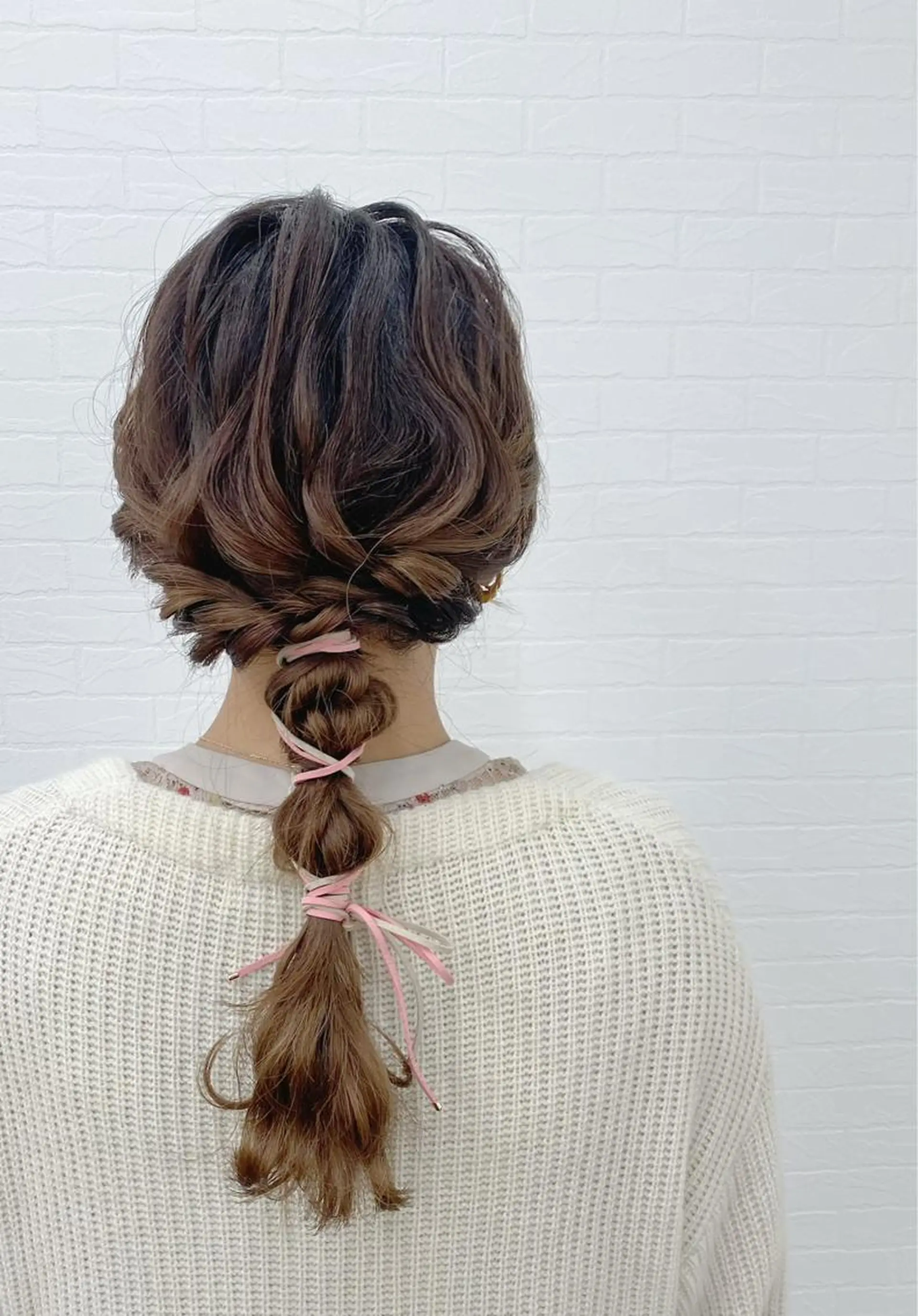 セミロング ヘアアレンジ ヘアセット GRANLUSSO 〜グランルッソ駅前店所属・木口 嘉美のヘアスタイル