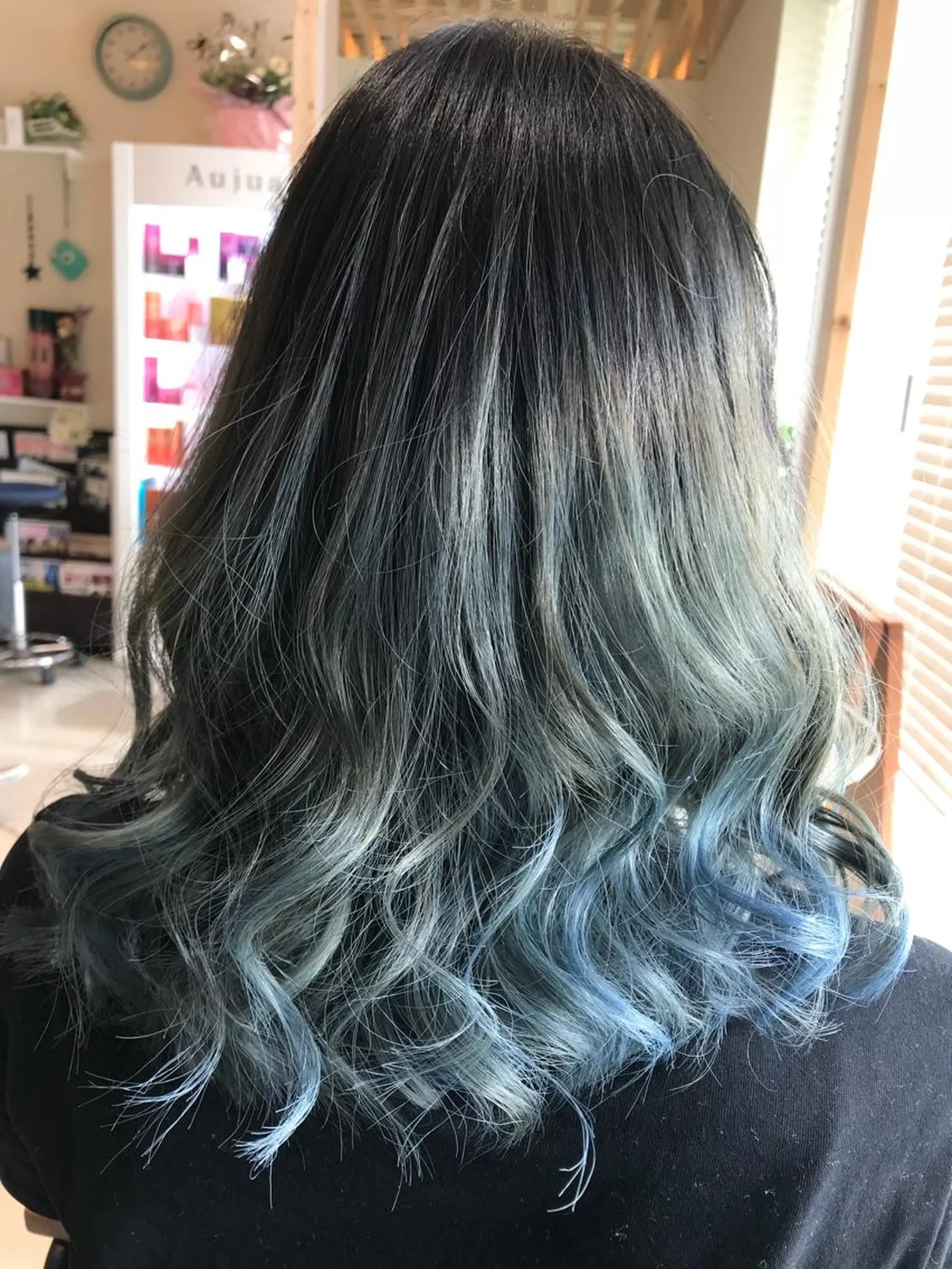 ロング カラー 関口 友行のヘアスタイル