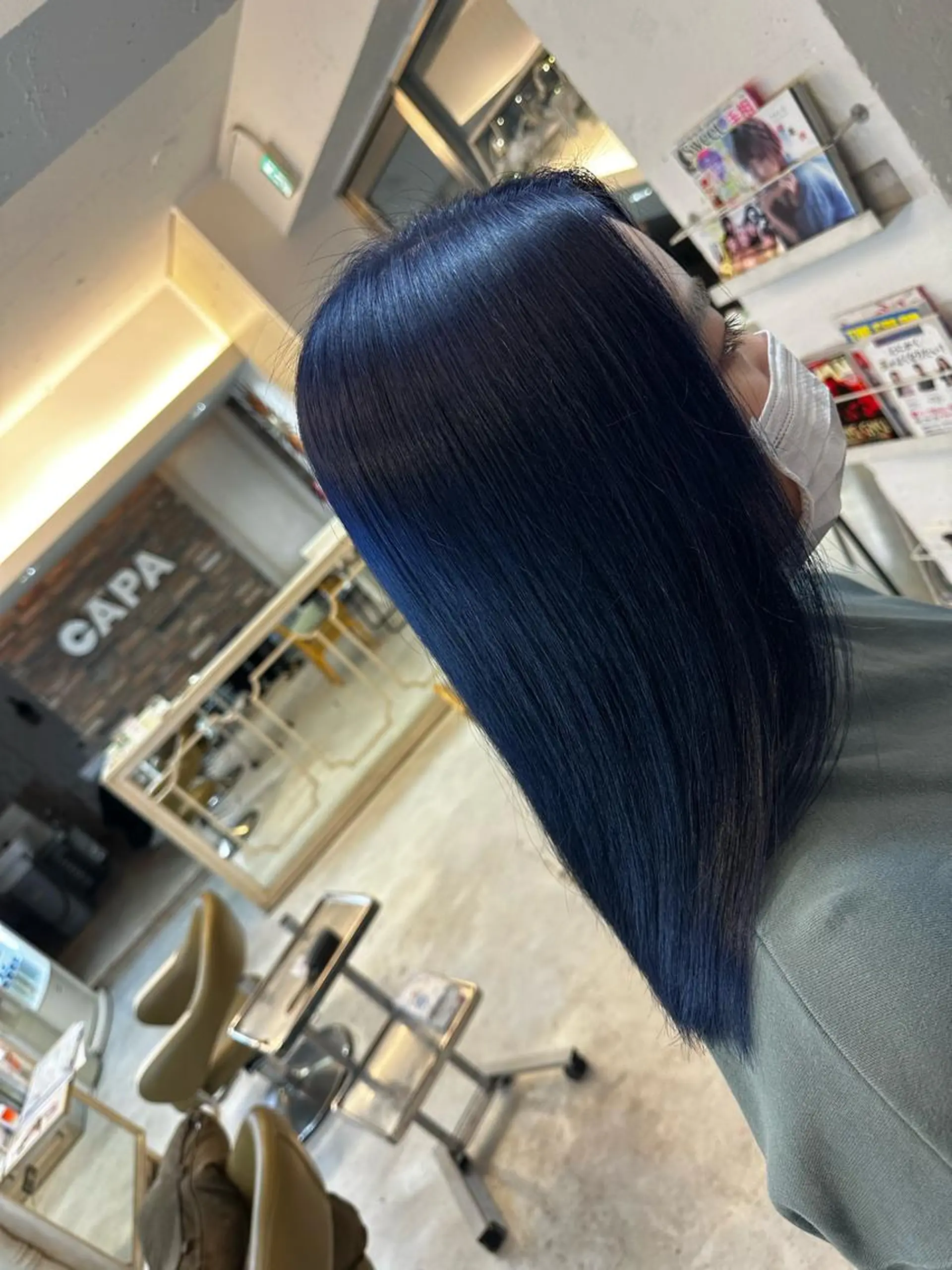 ミディアム カラー デザインカラー🎨 下北沢 / 磯部のヘアスタイル