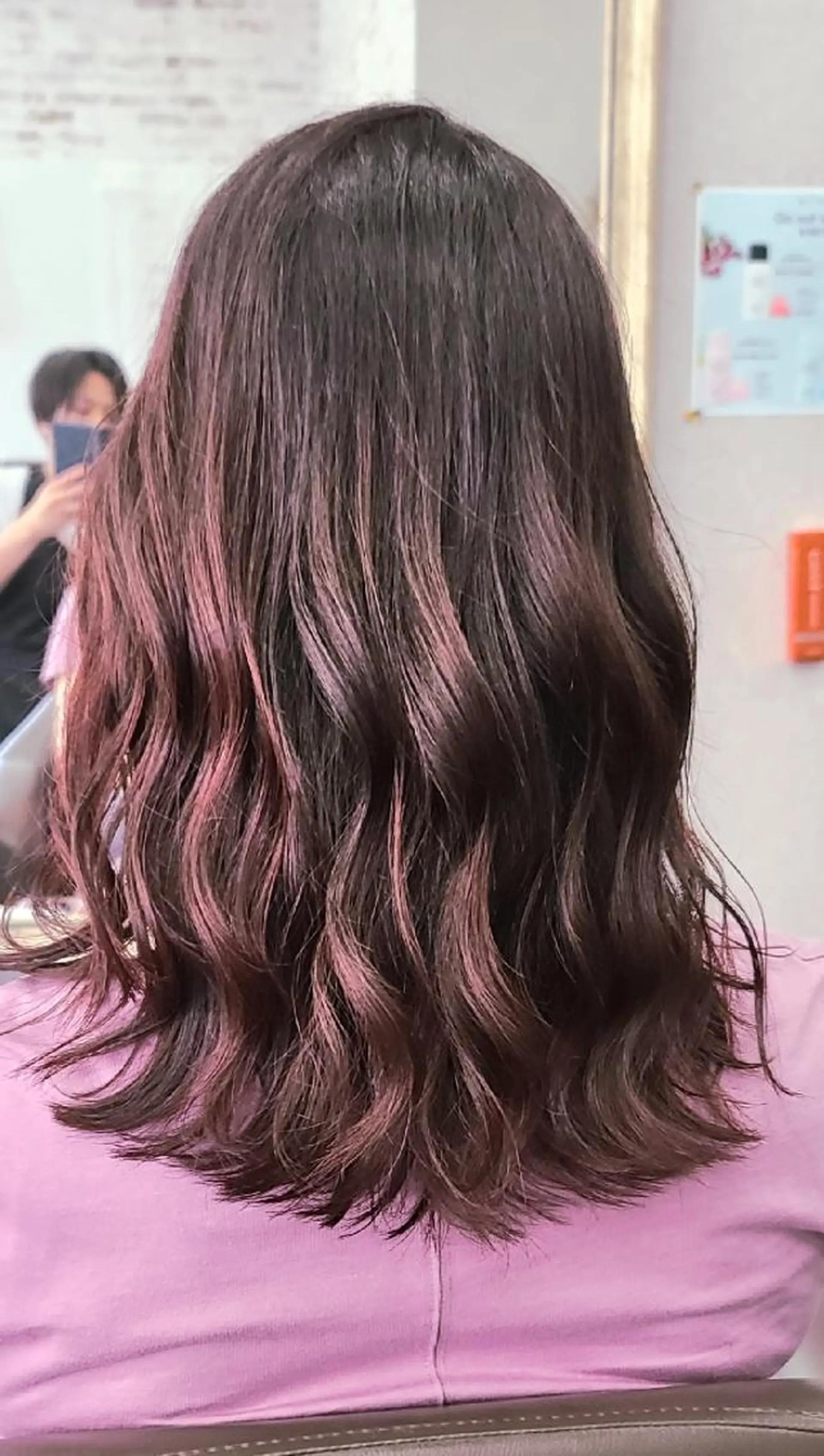 カラー ミディアム 井澗 修二のヘアスタイル