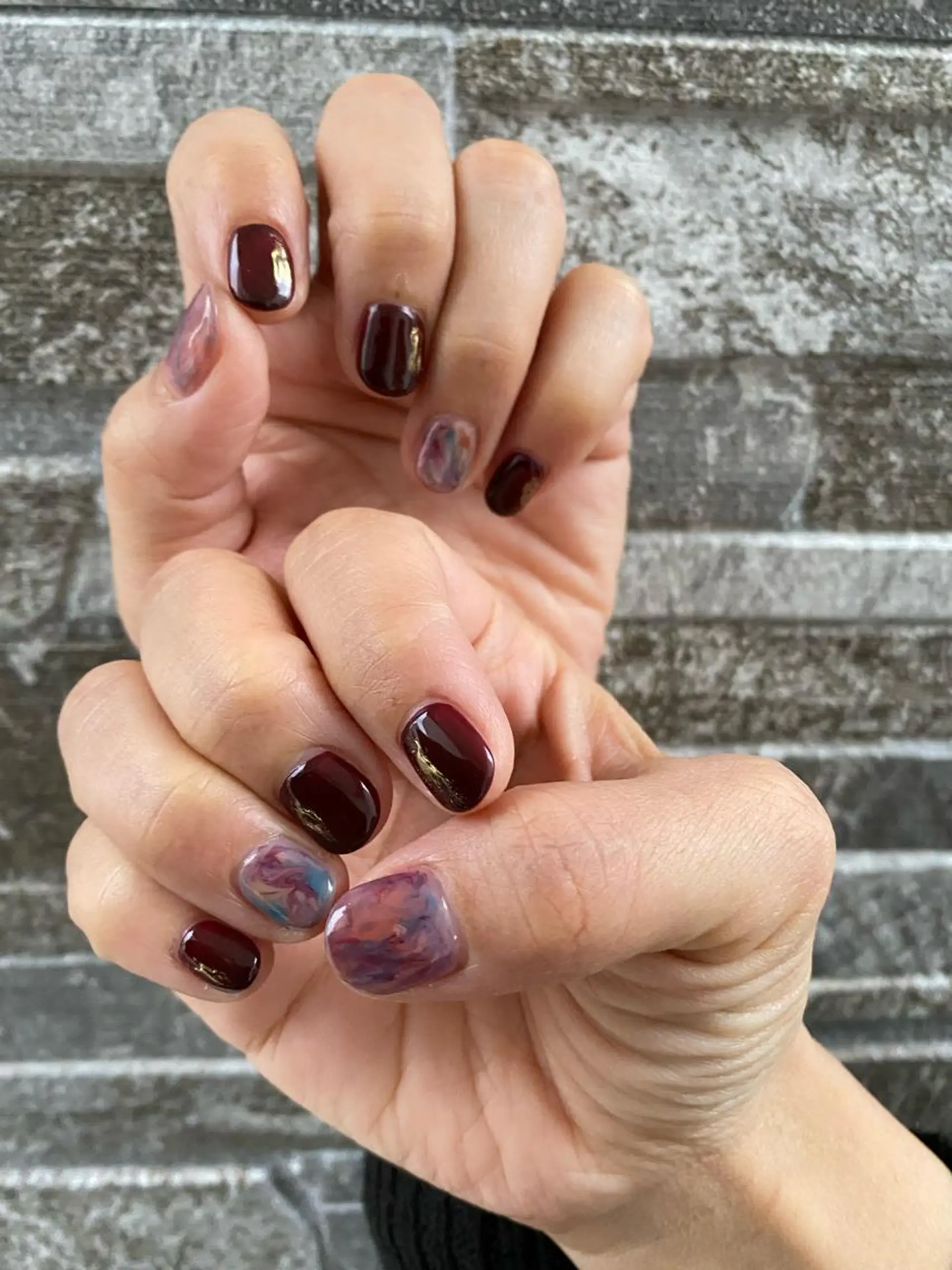 ネイル ニュアンスネイル 自宅サロン FeelFreeのネイルデザイン