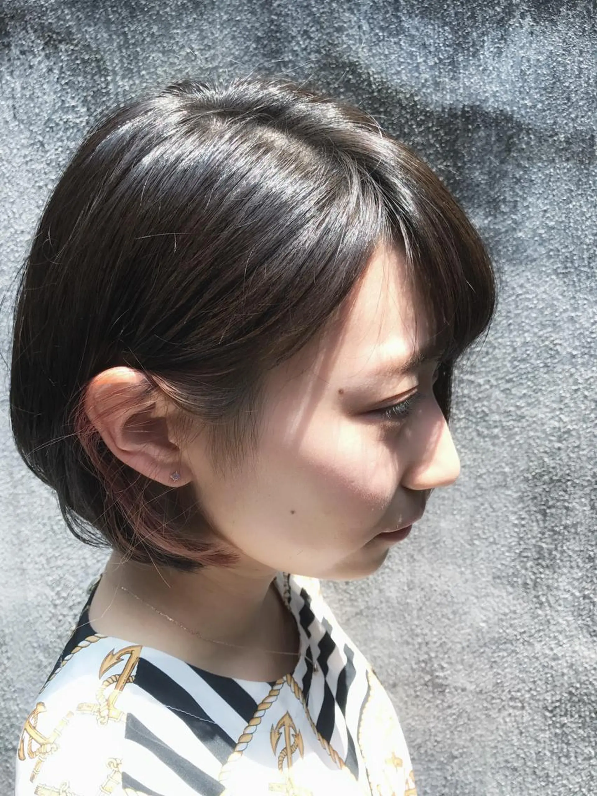 ショート カラー インナーカラー vato マンツーマンサロンのヘアスタイル